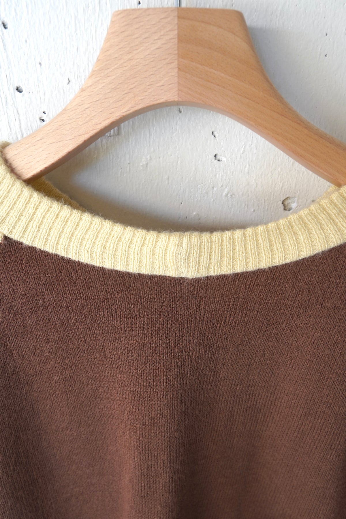 raglan design knit tops