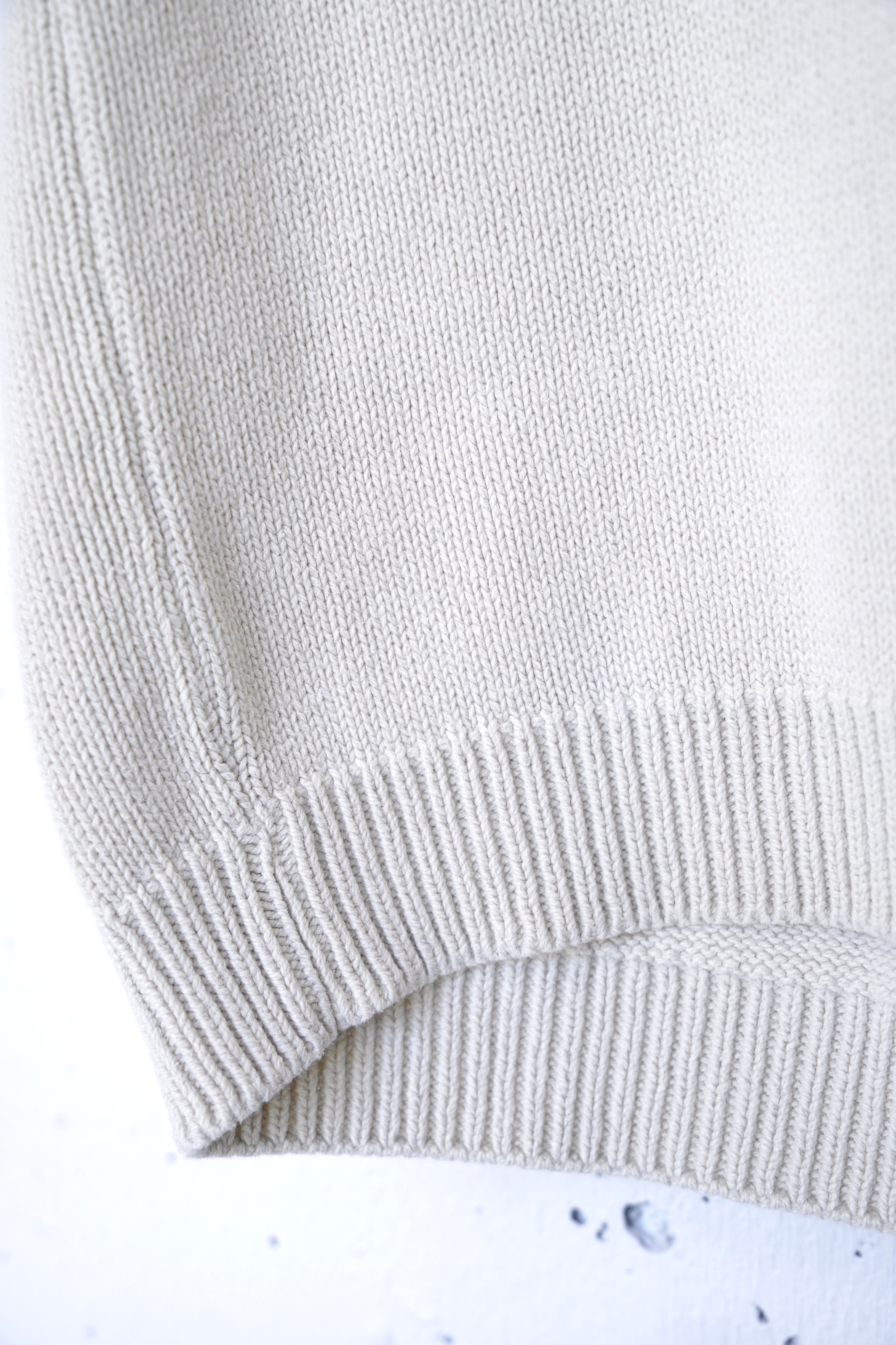 half sleeve knit tops