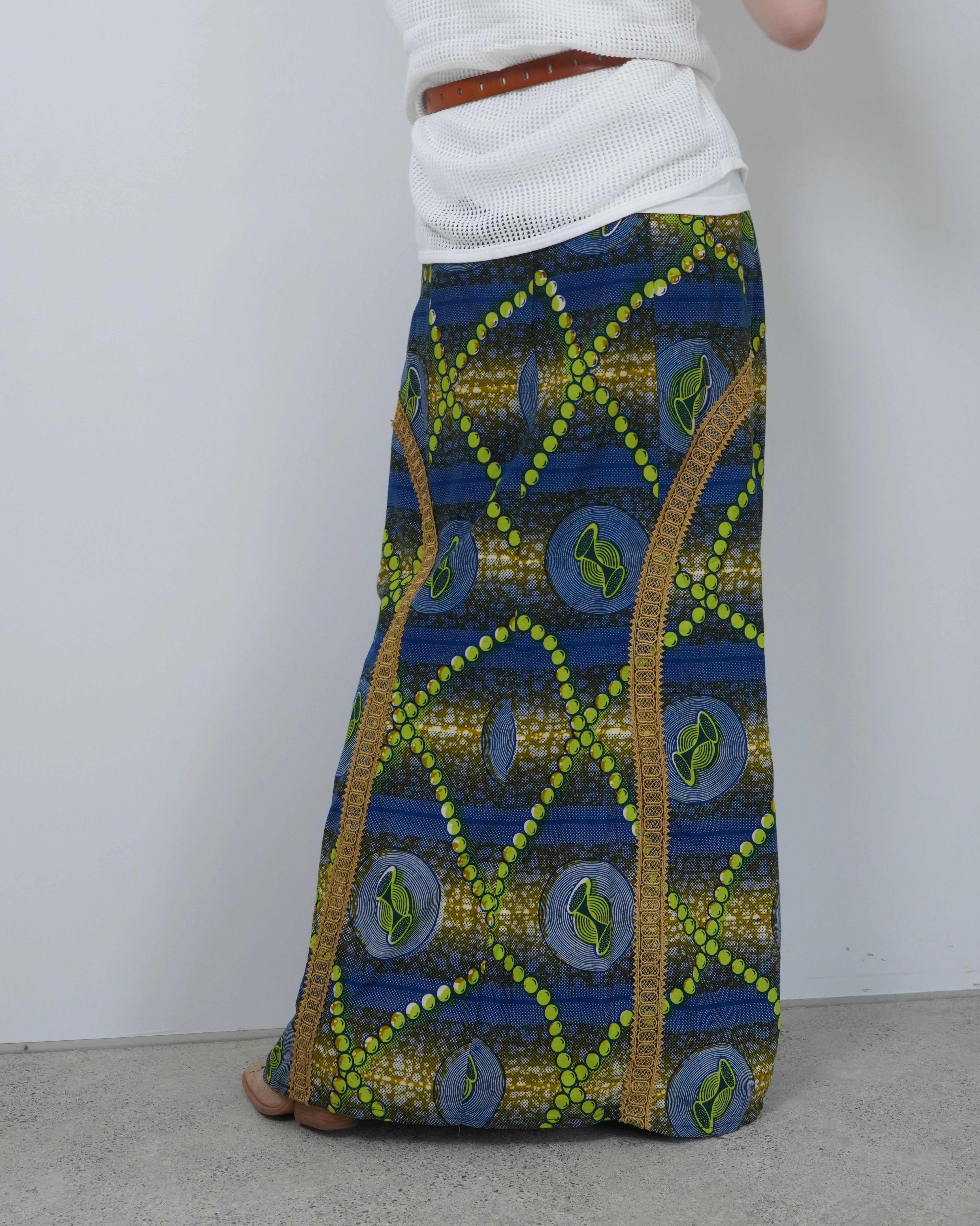 lace stitch batik skirt