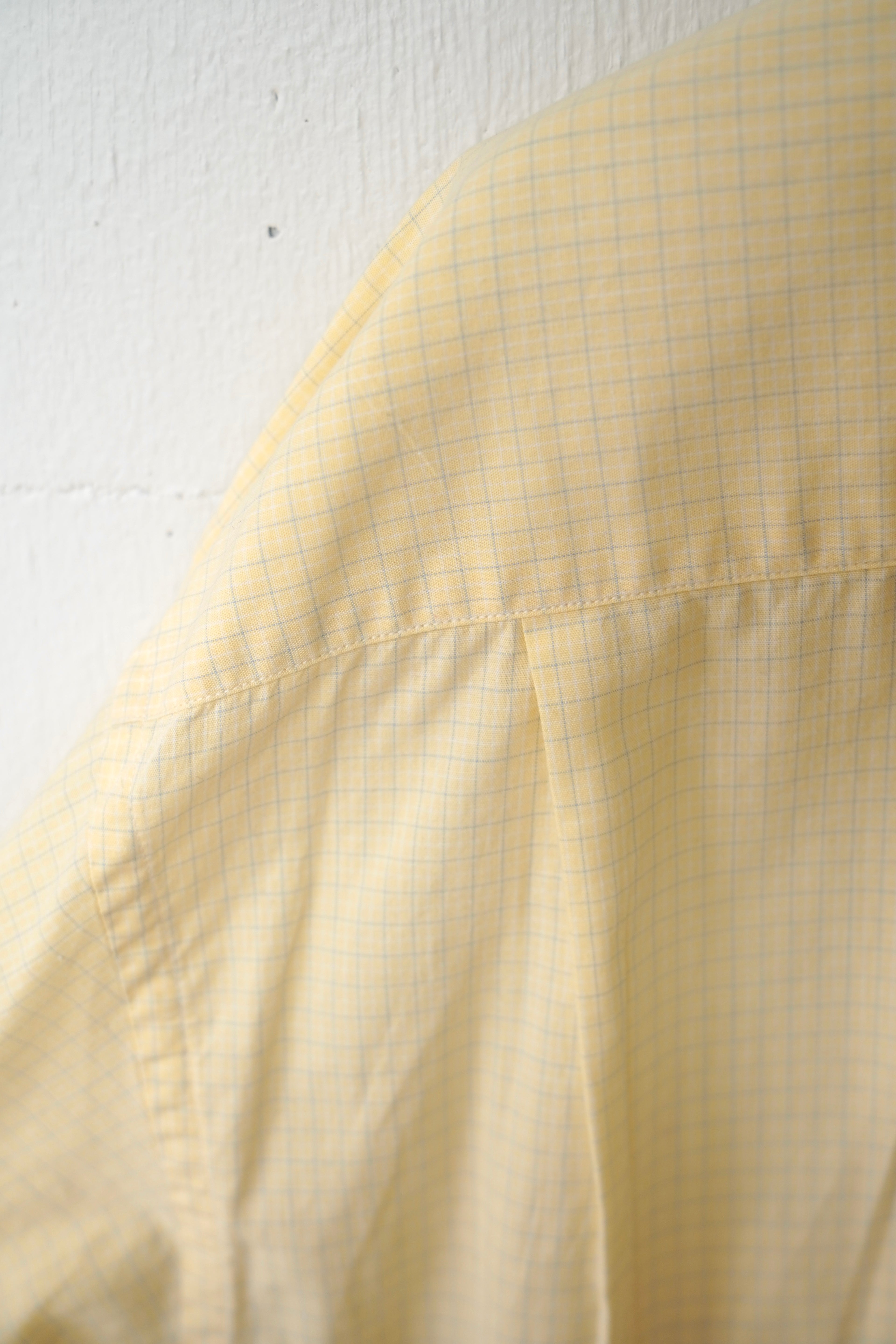“GIVENCHY MONSIEUR” check pattern shirts