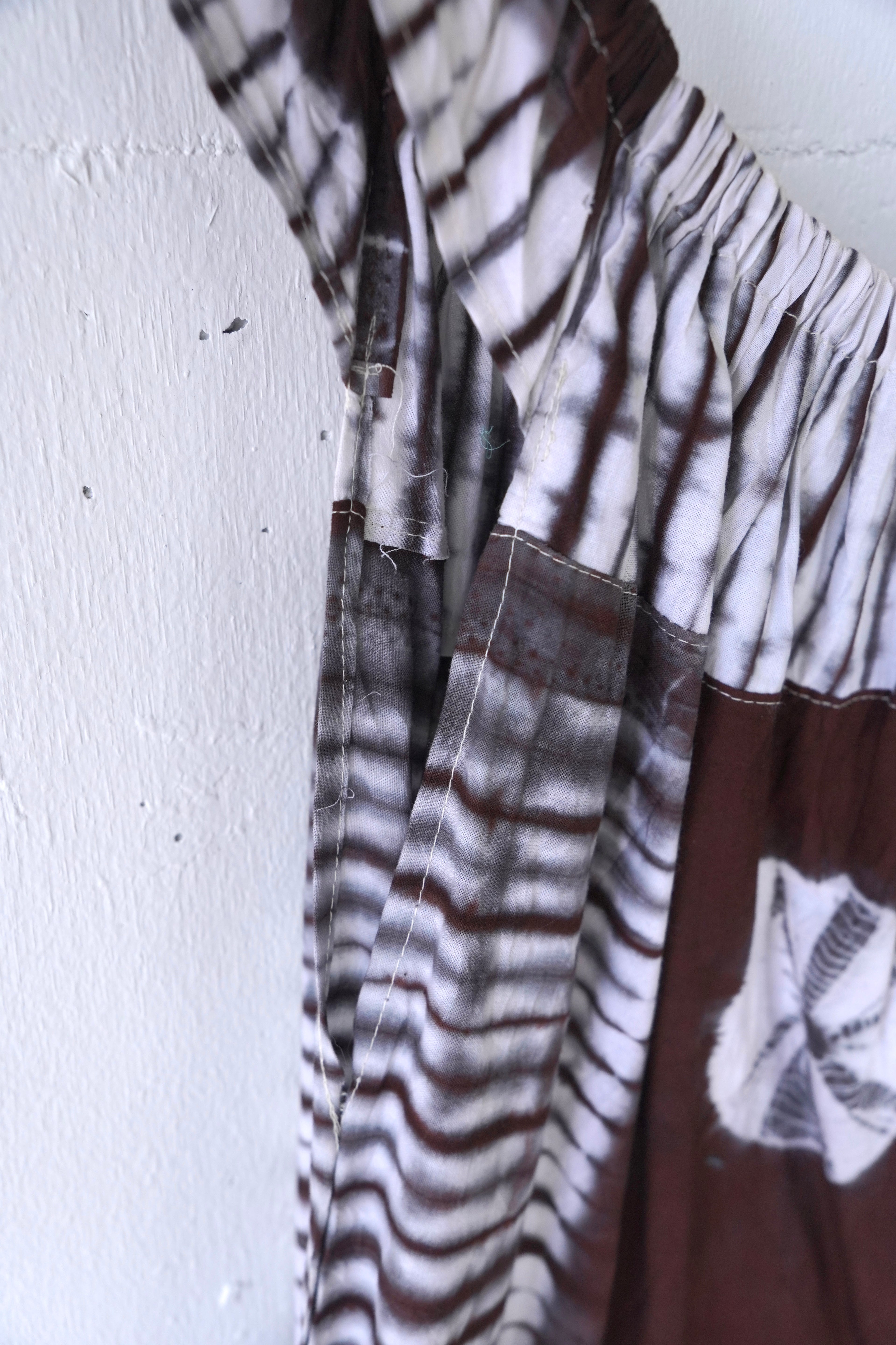 dyed design batik one piece