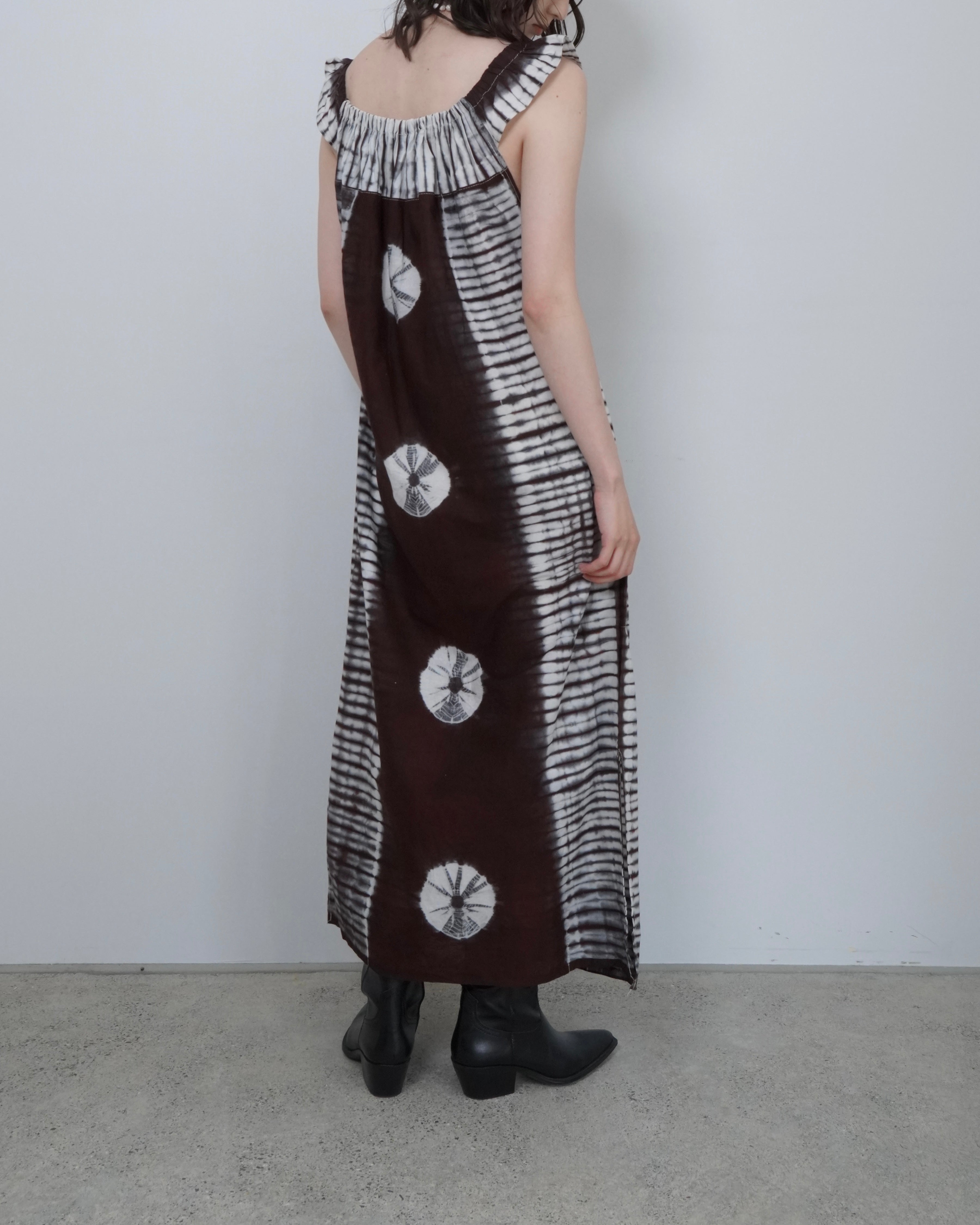 dyed design batik one piece