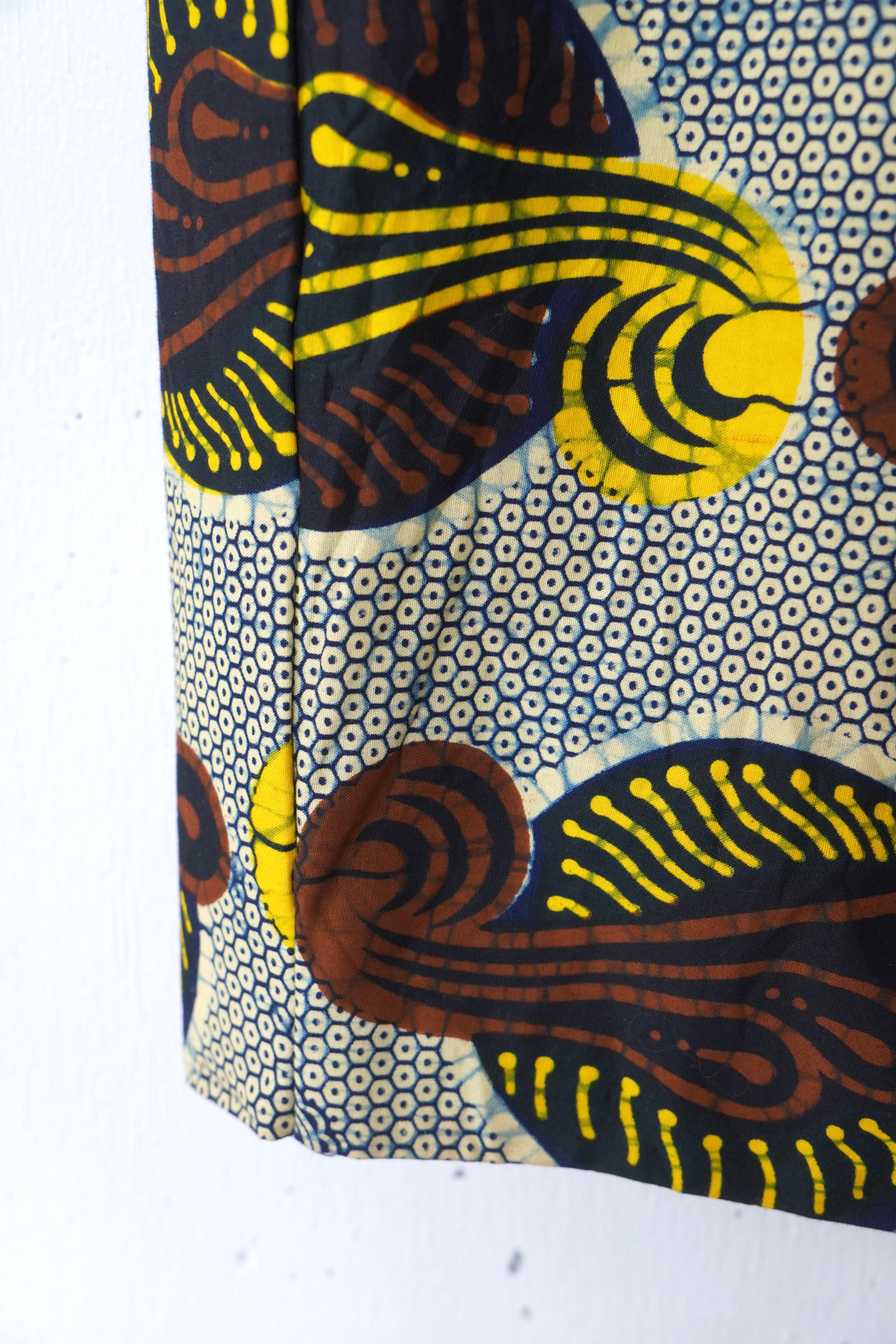straight batik skirt