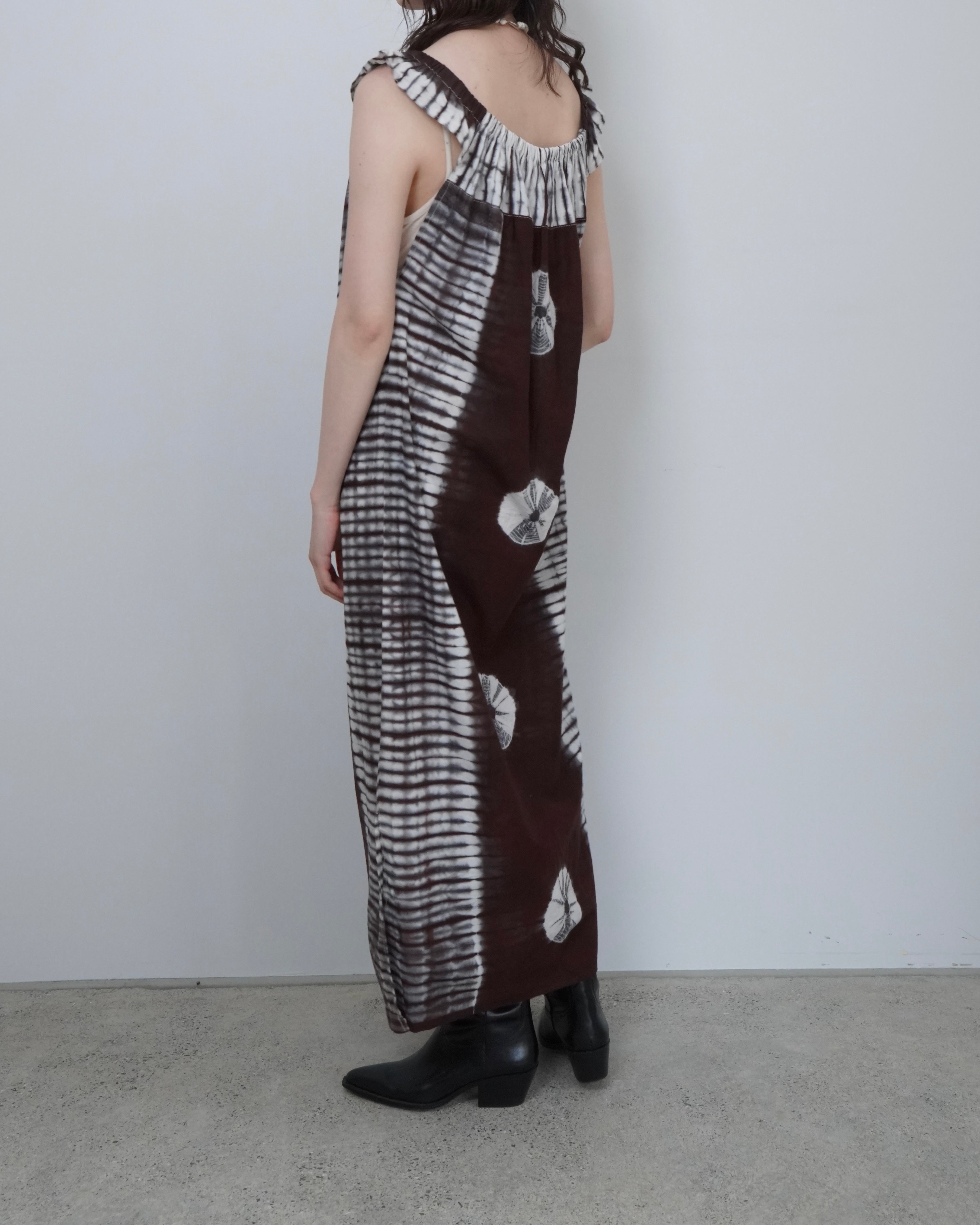 dyed design batik one piece