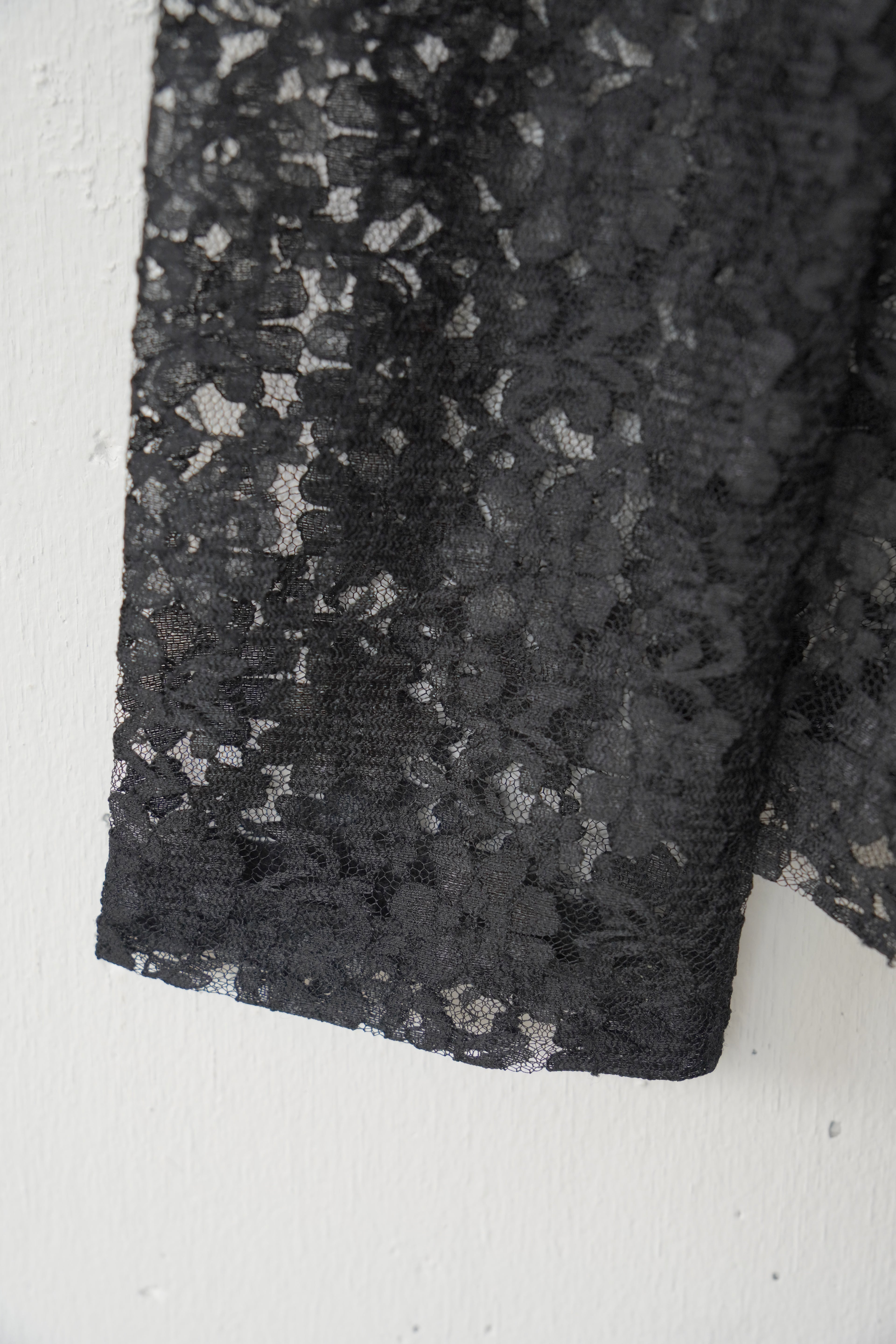black lace single jacket