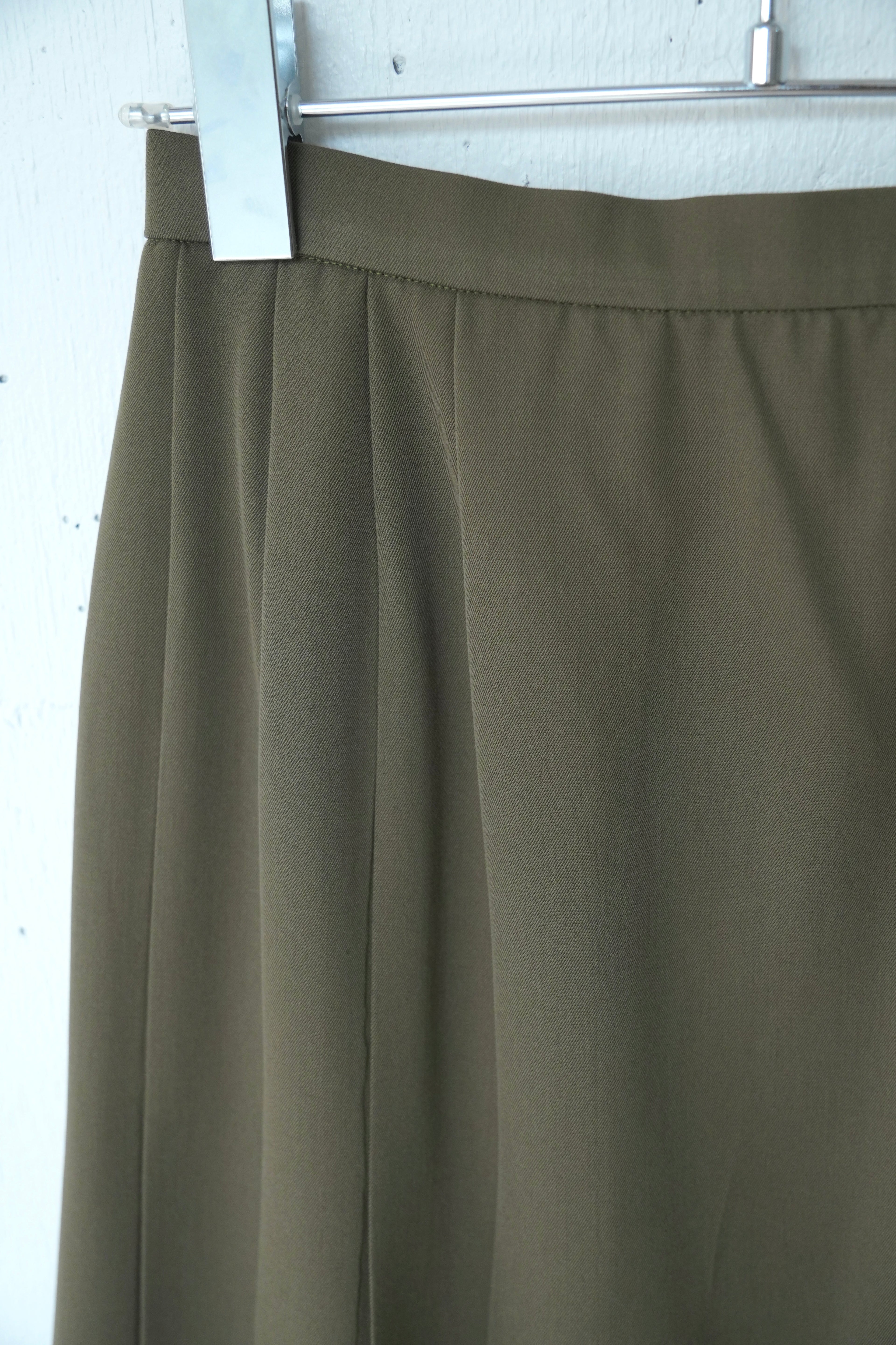 "NINA RICCI" pleated middle skirt