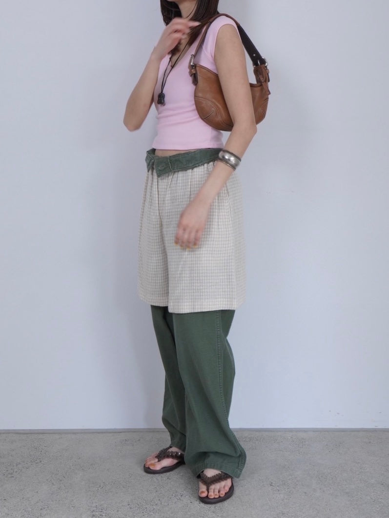 pale pink v neck tops