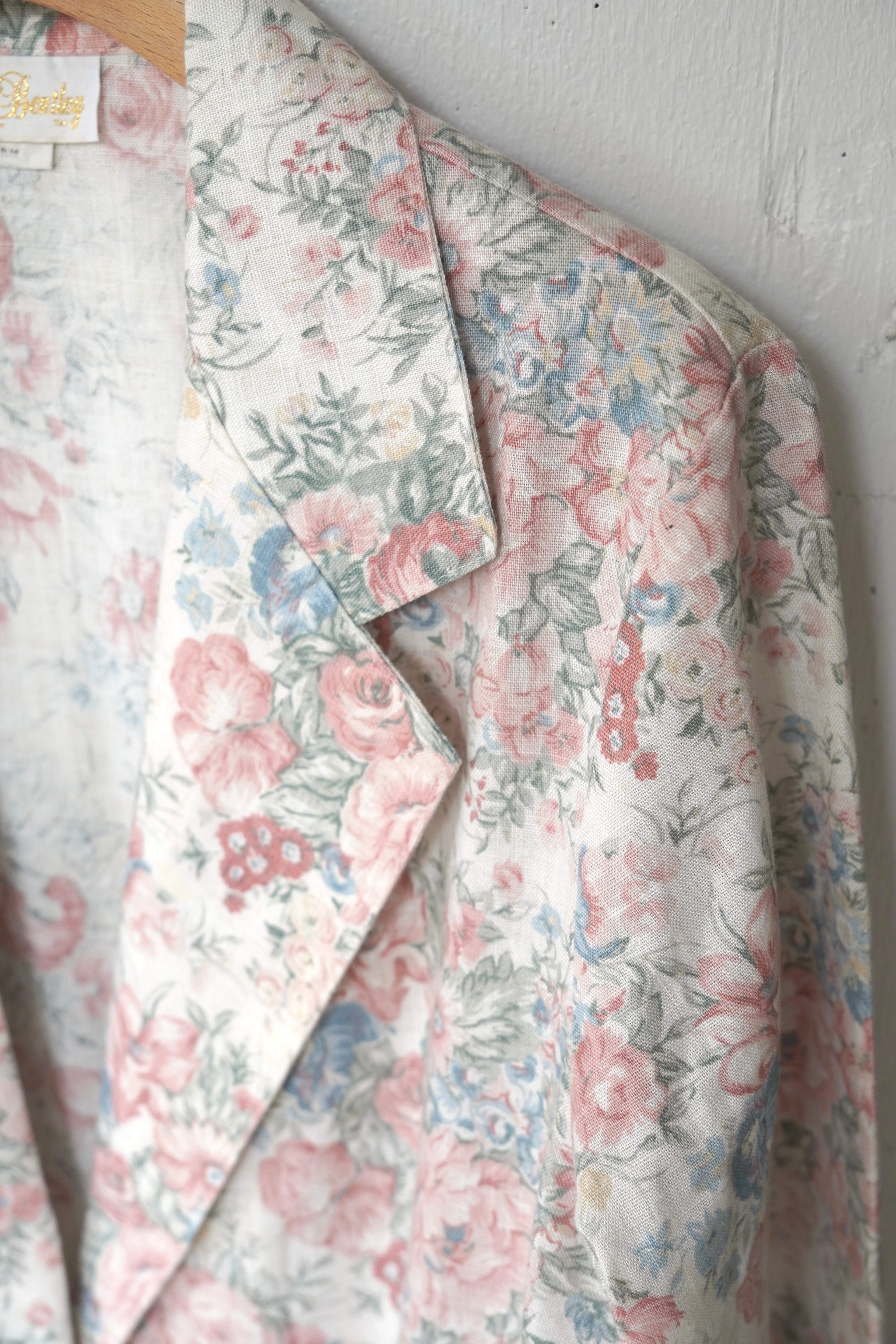 flower over jacket