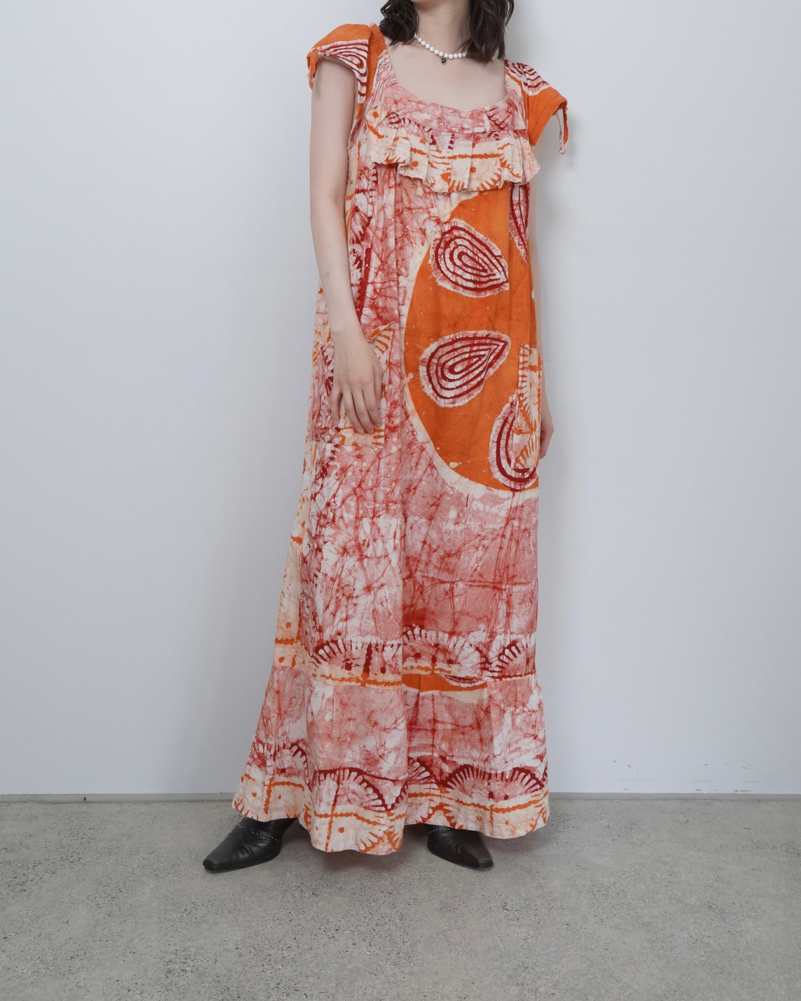 relaxed batik one piece