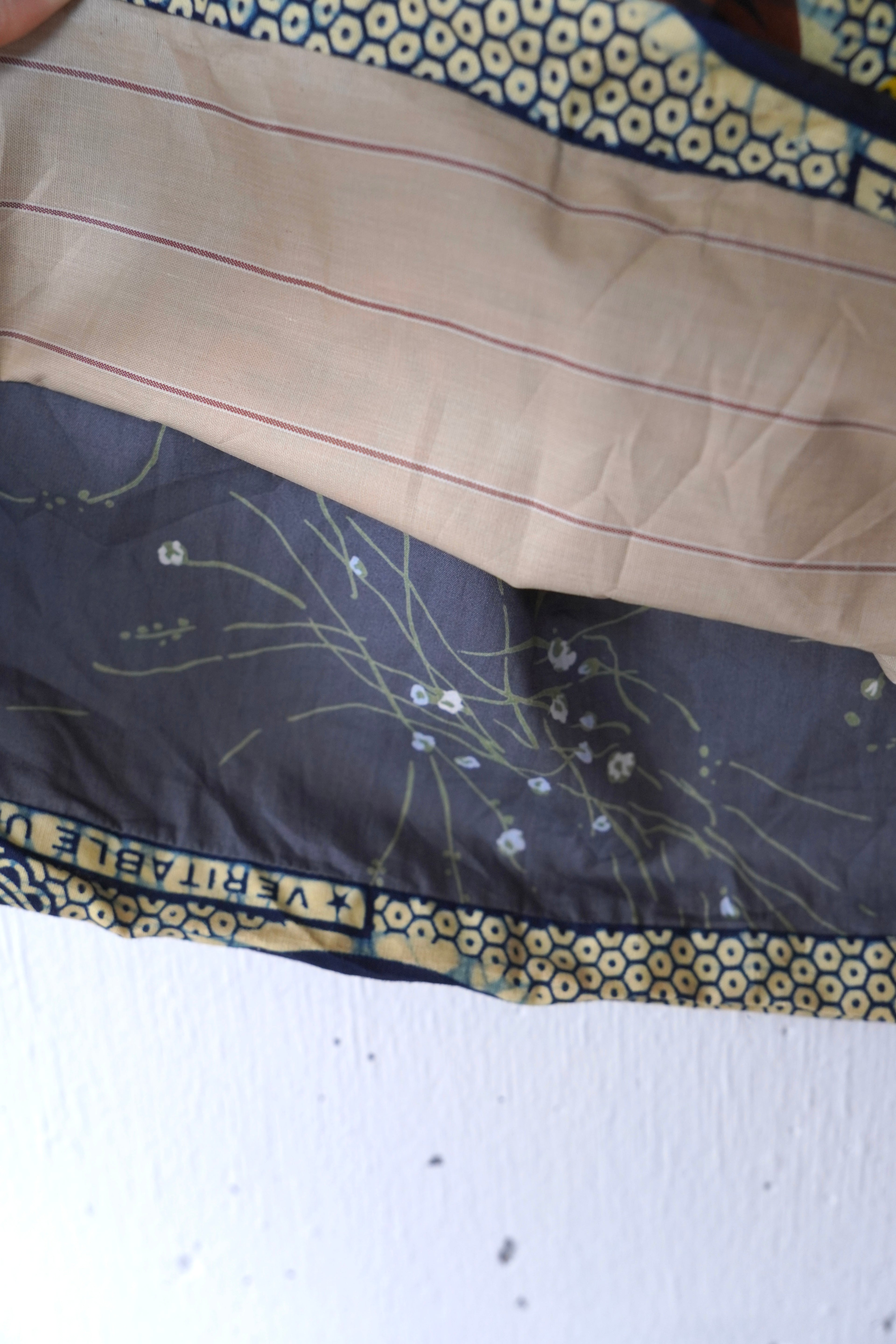straight batik skirt