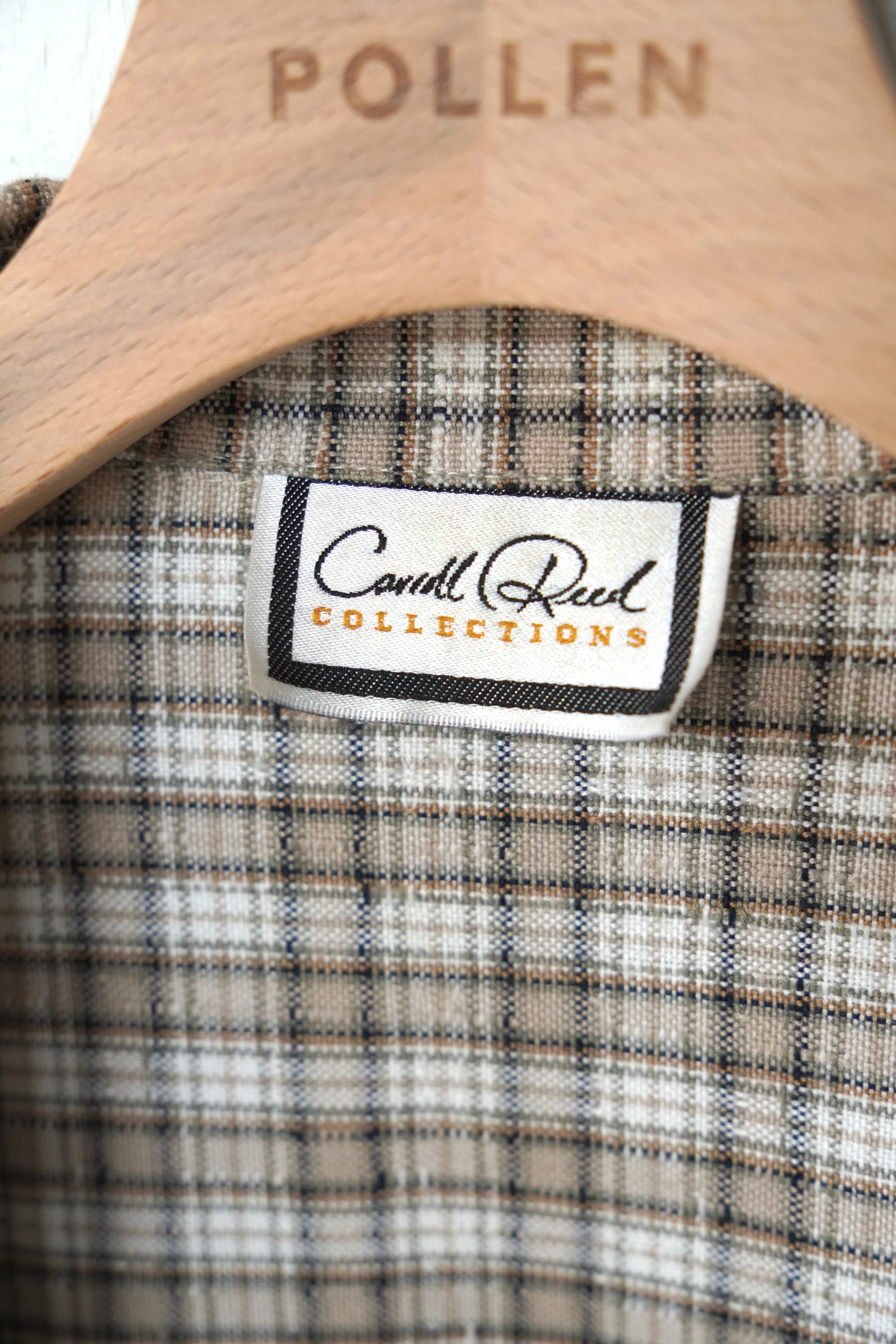 over check pattern jacket