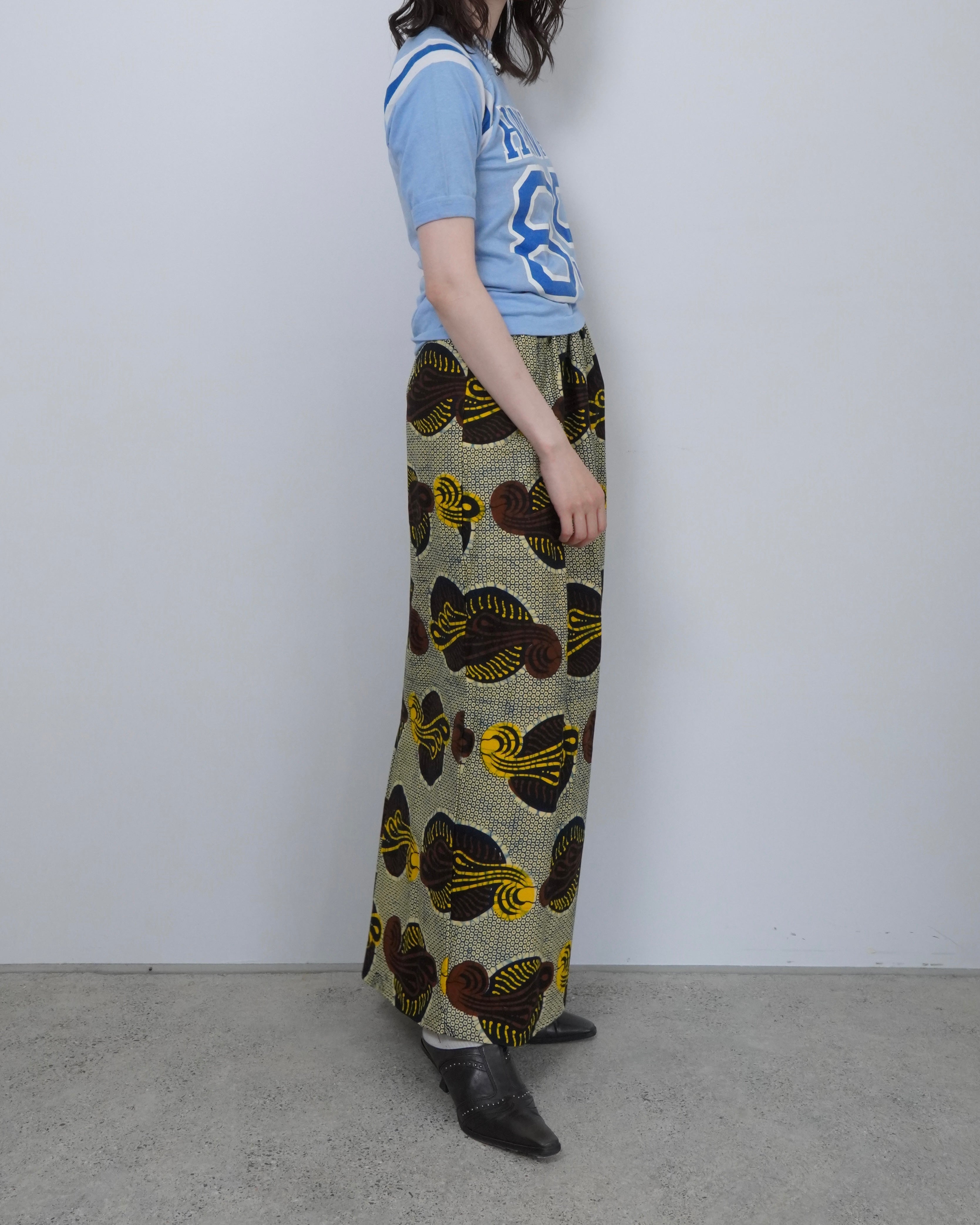 straight batik skirt