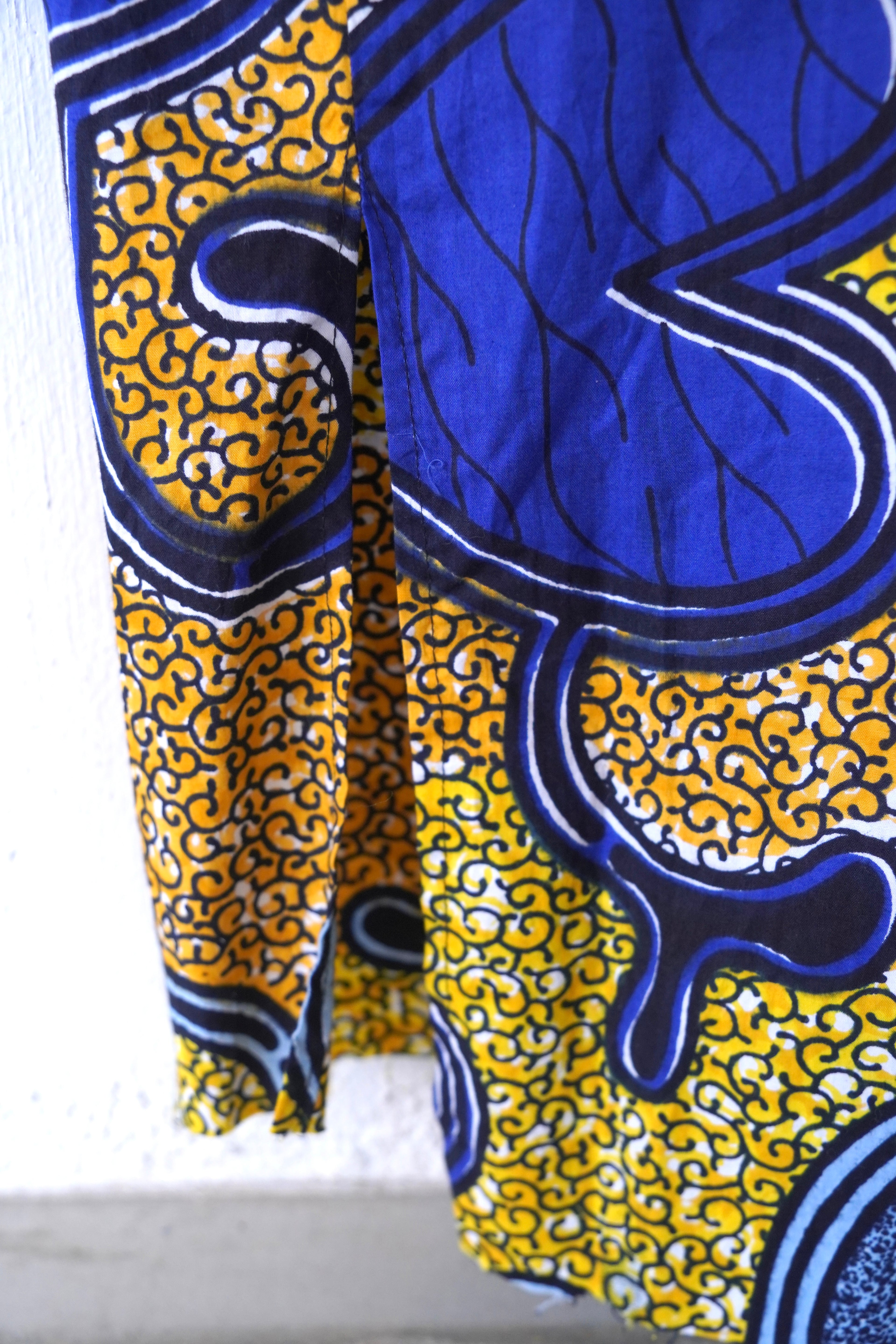batik kaftan one piece