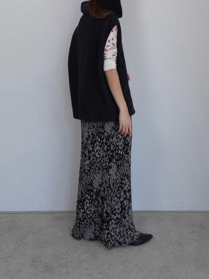 flower pattern skirt