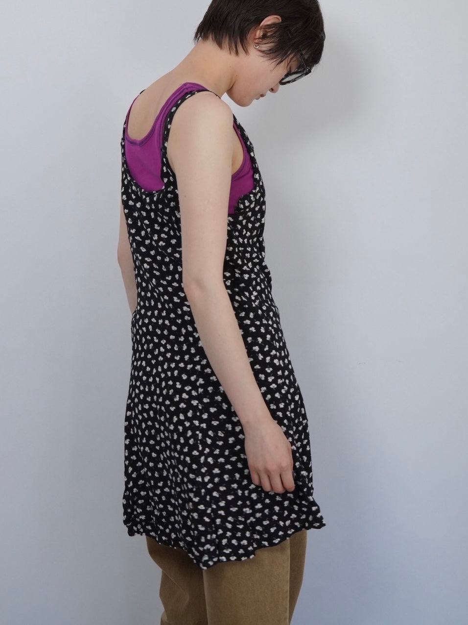 flower midi cami onepiece