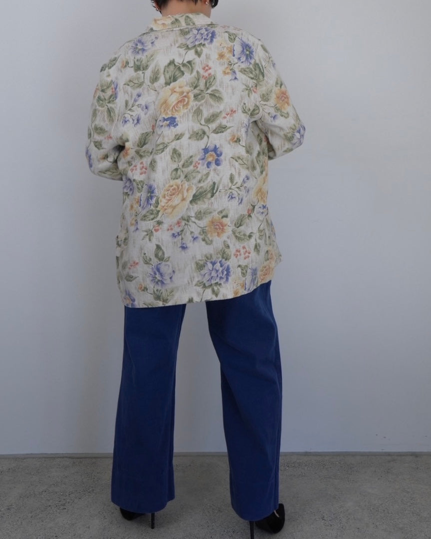 flower pattern jacket