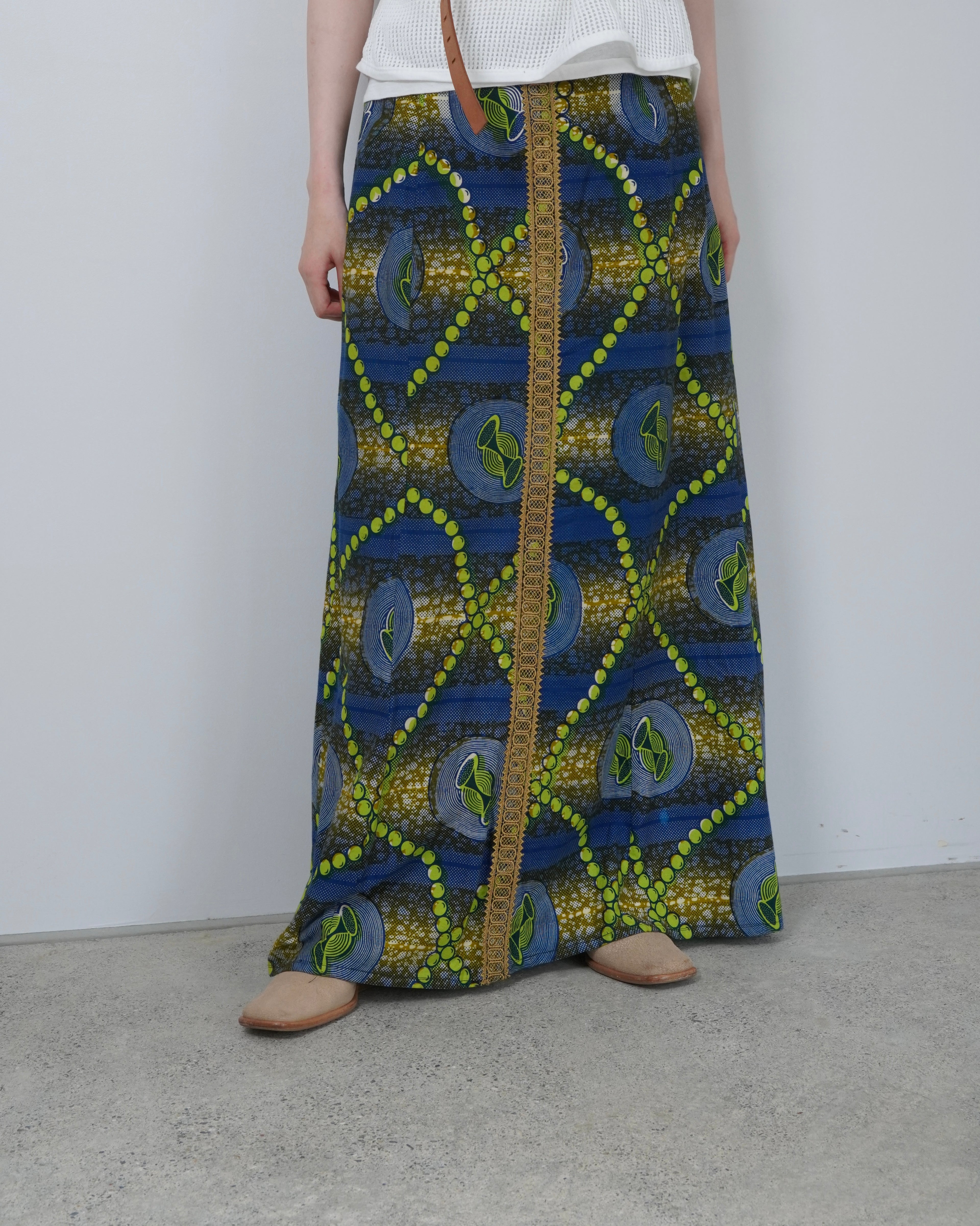 lace stitch batik skirt