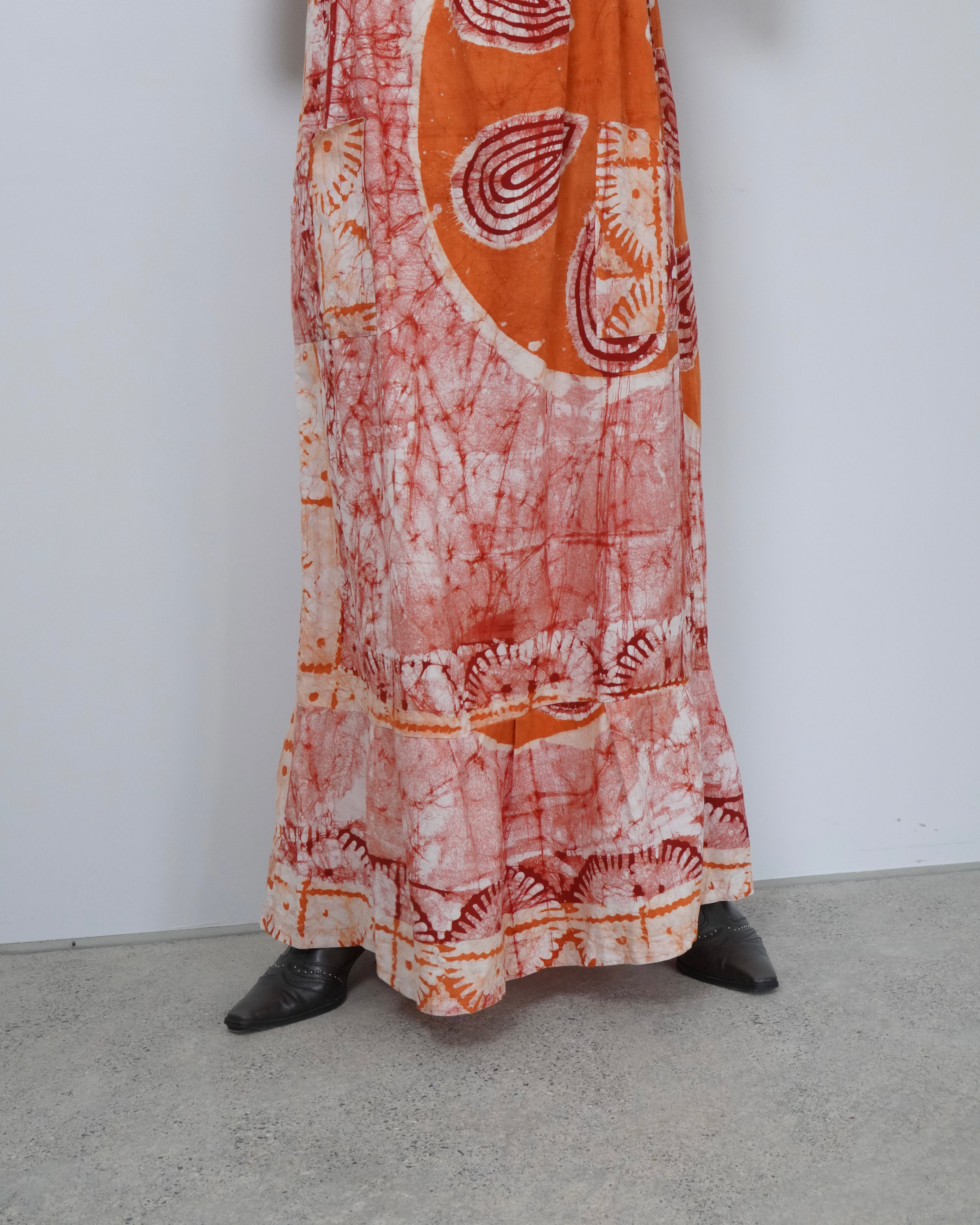 relaxed batik one piece