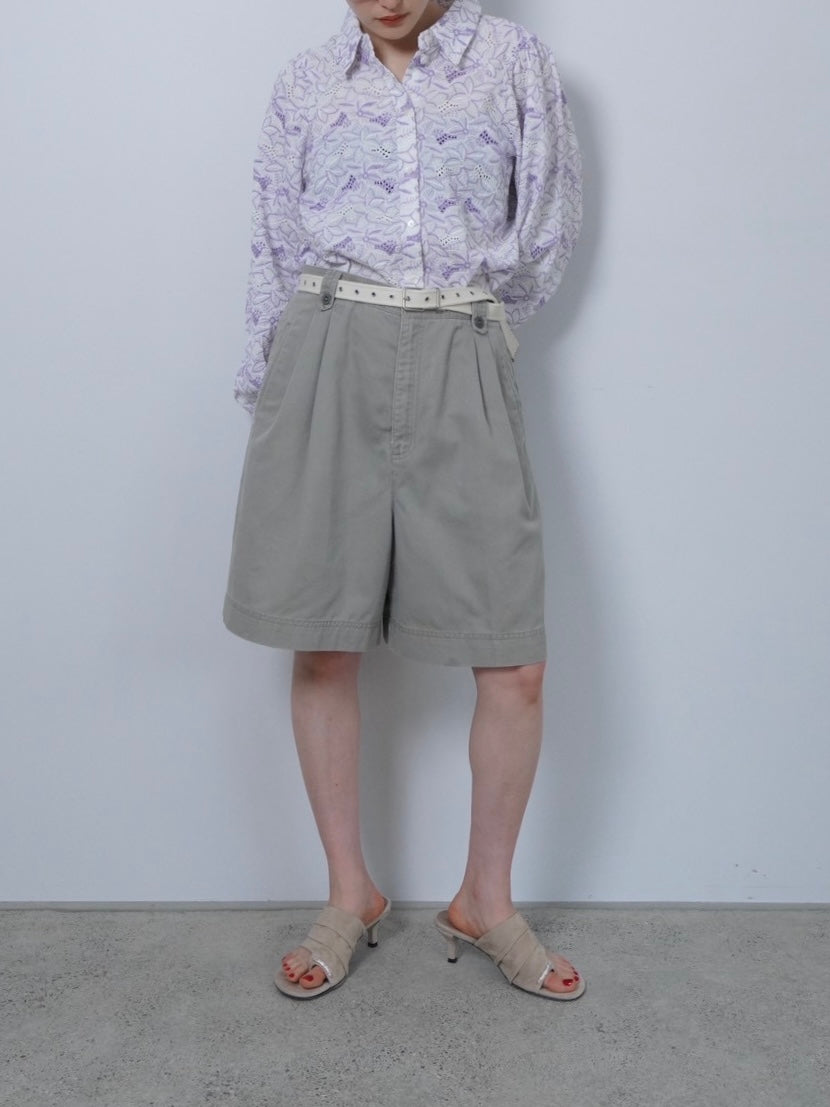 volume sleeve lace shirts