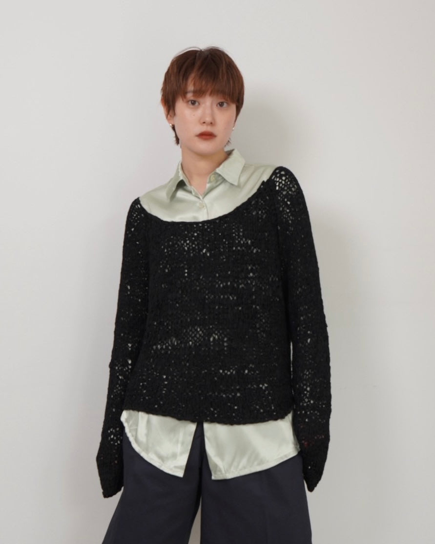 satin shirt blouse
