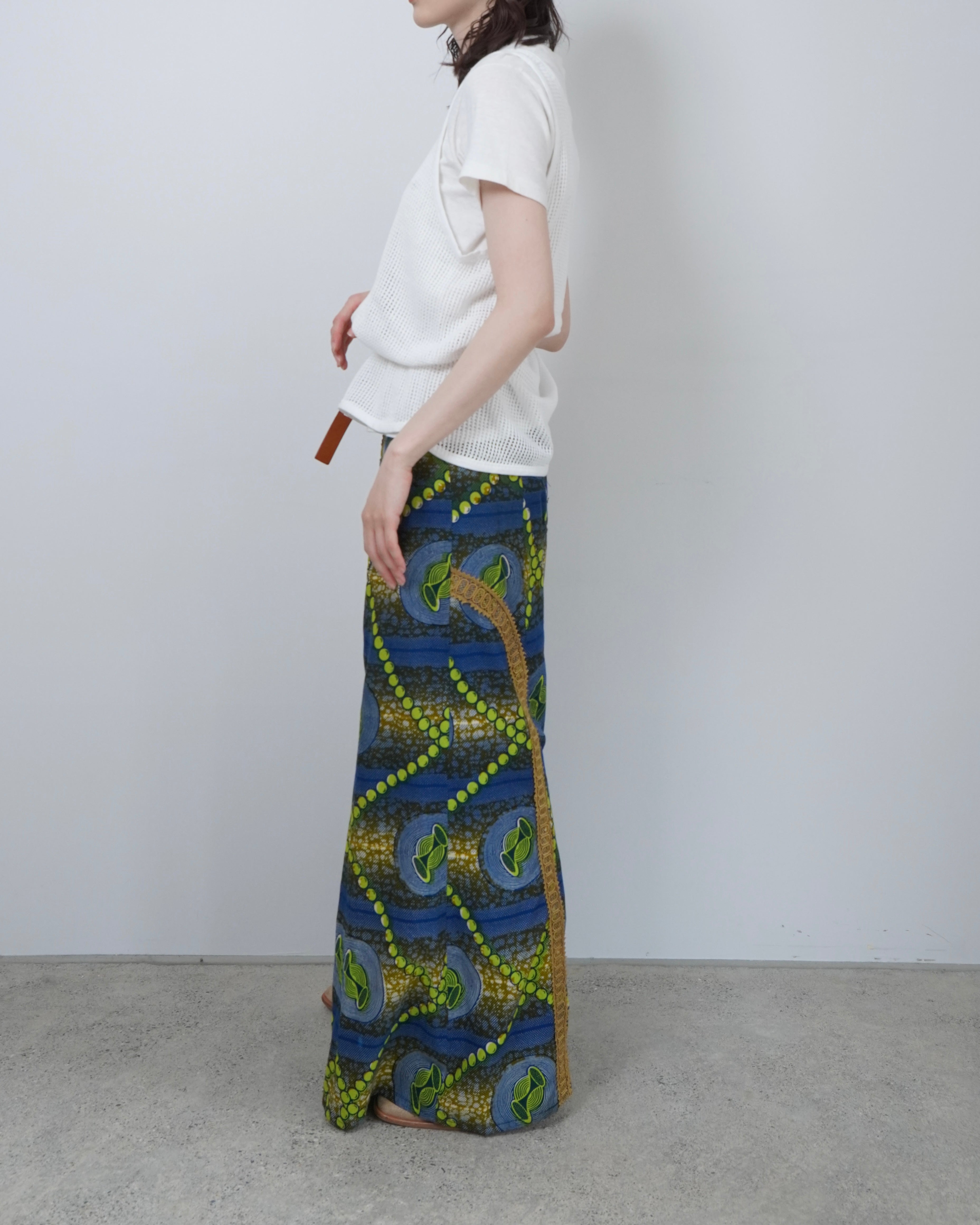 lace stitch batik skirt