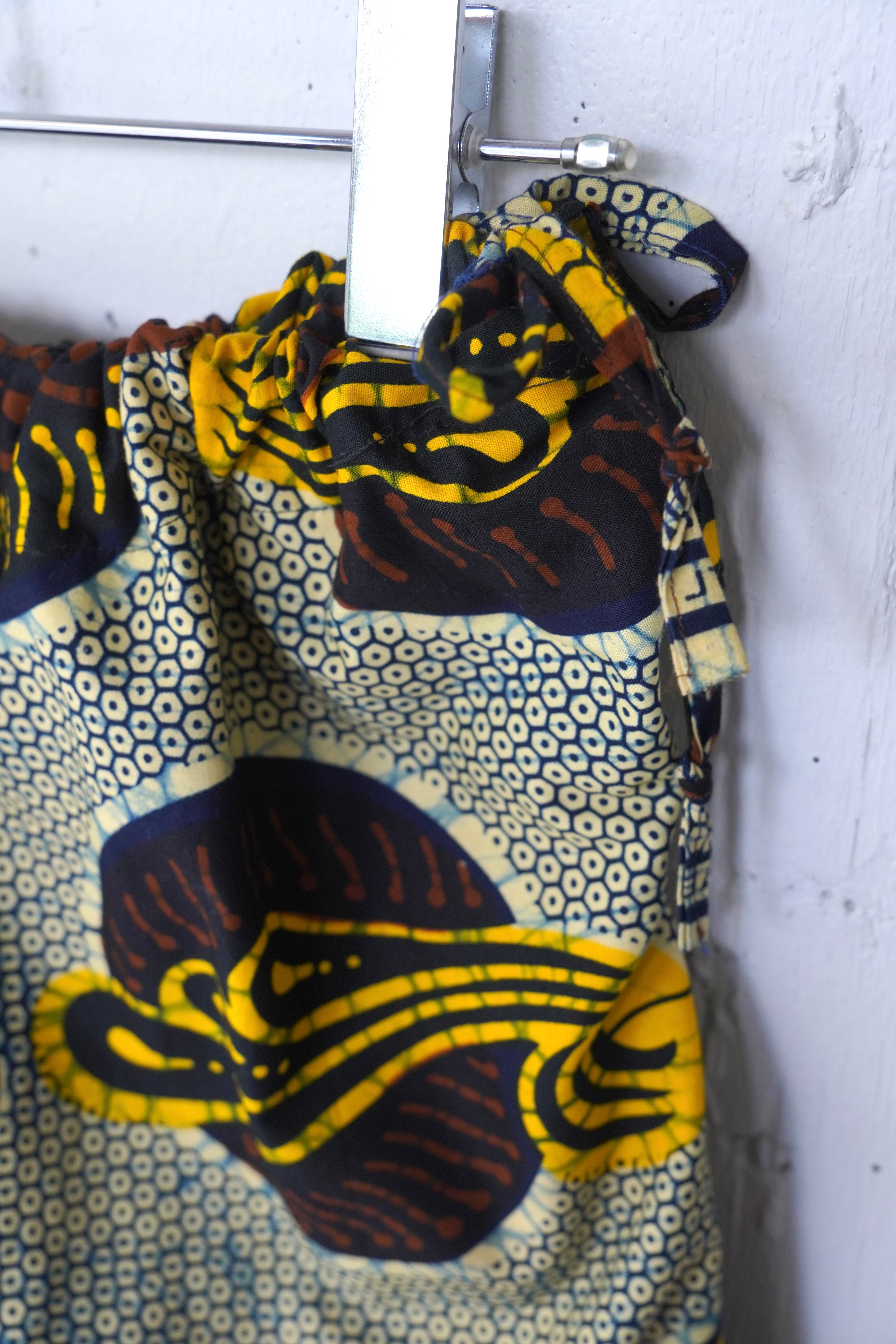straight batik skirt