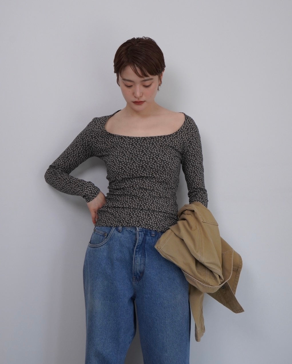 little flower cut and sew
