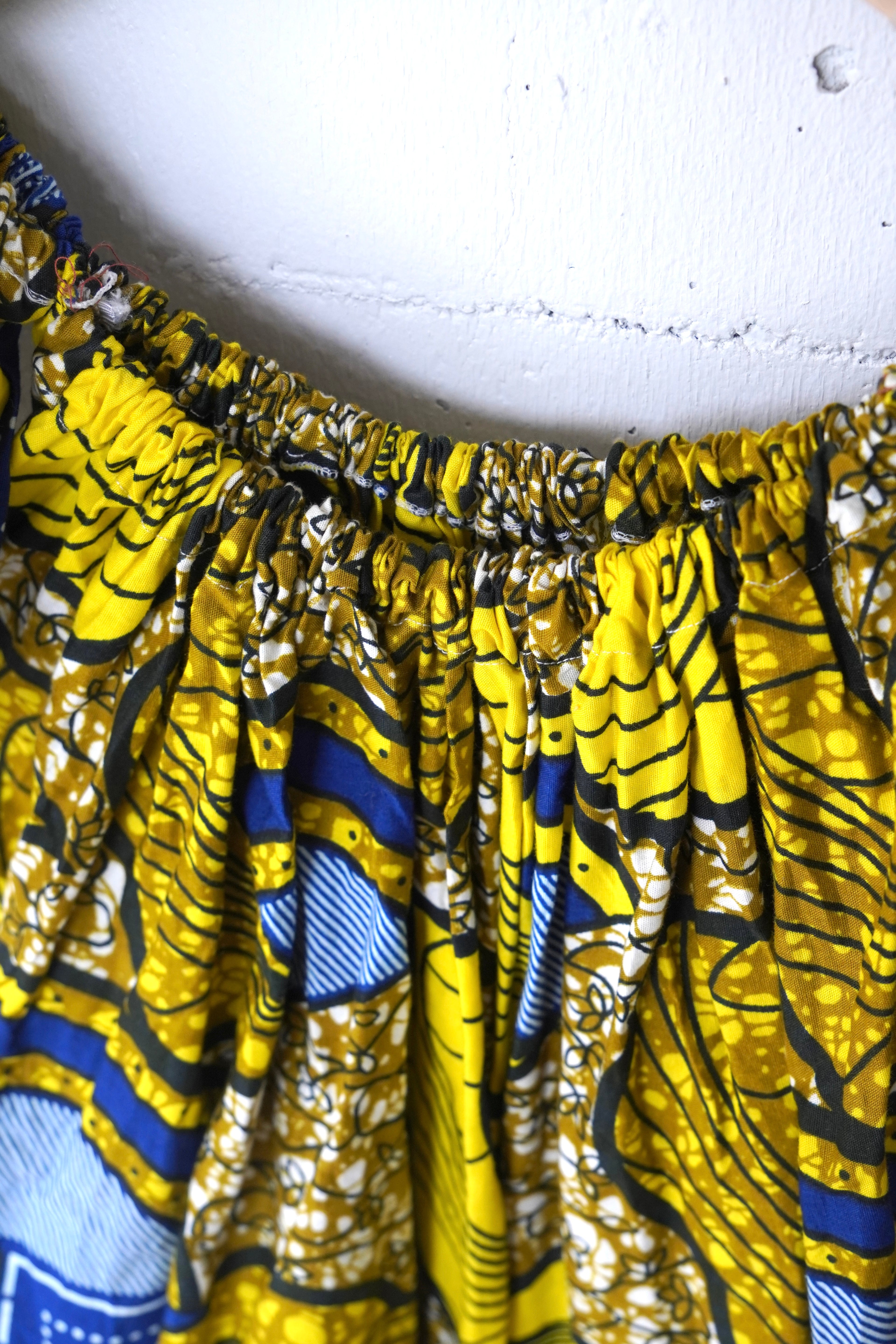 off shoulder batik one piece