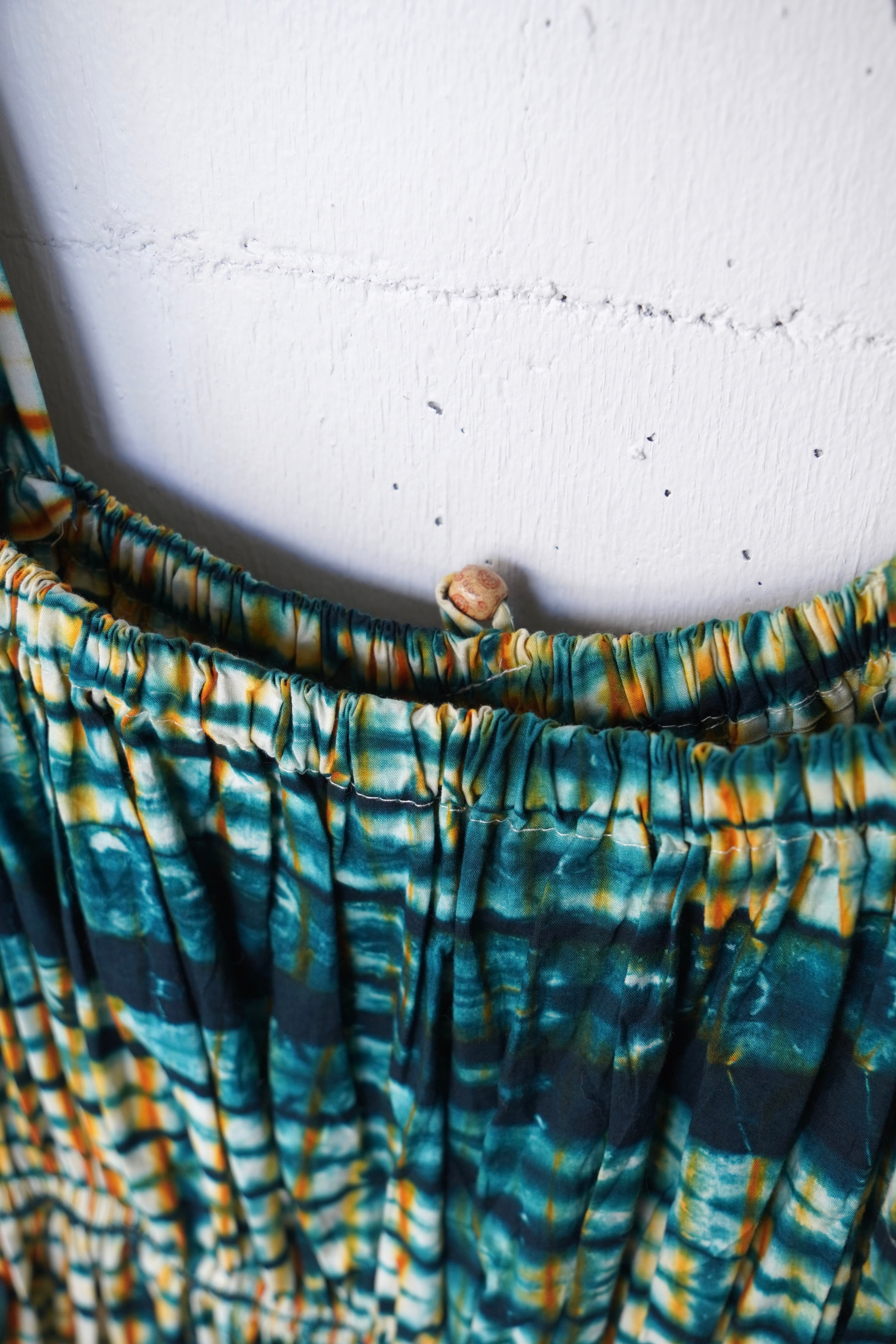 frill batik one piece