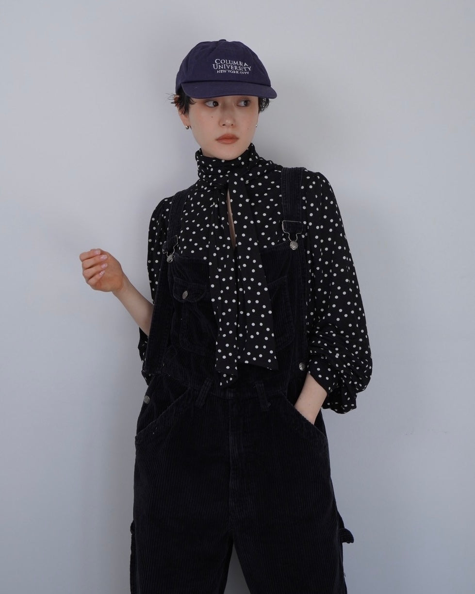 corduroy black overalls