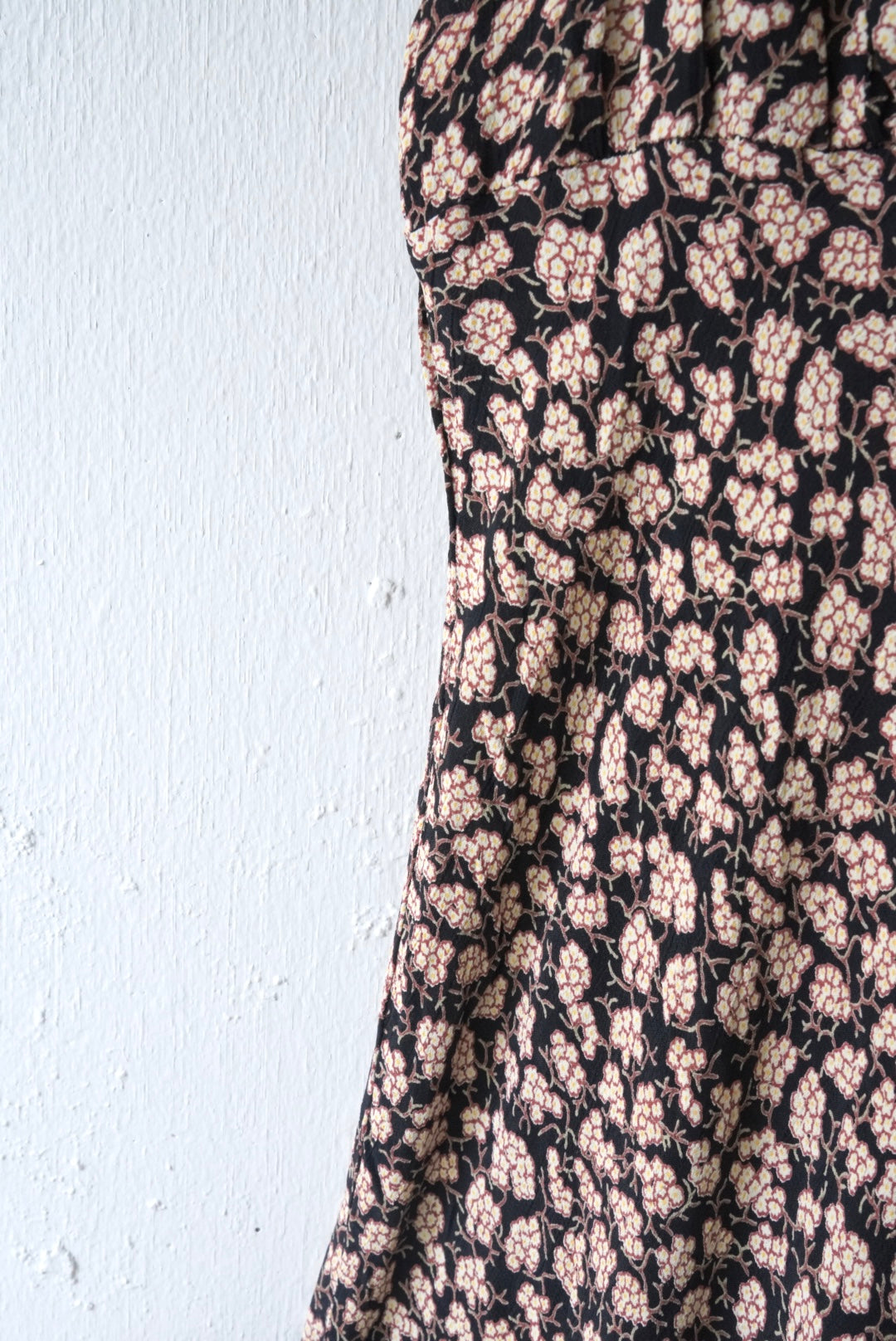 flower deep v neck onepiece