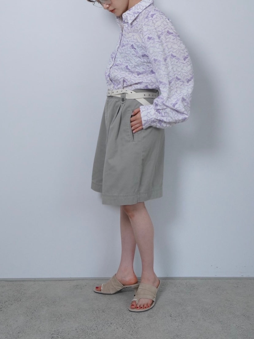 volume sleeve lace shirts