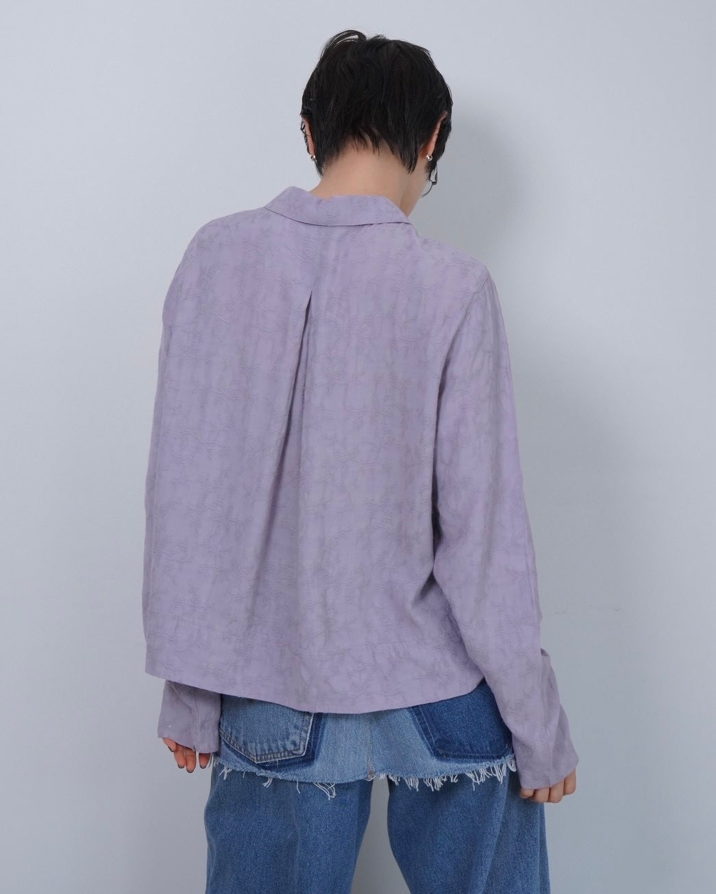 embroidery design shirt jacket