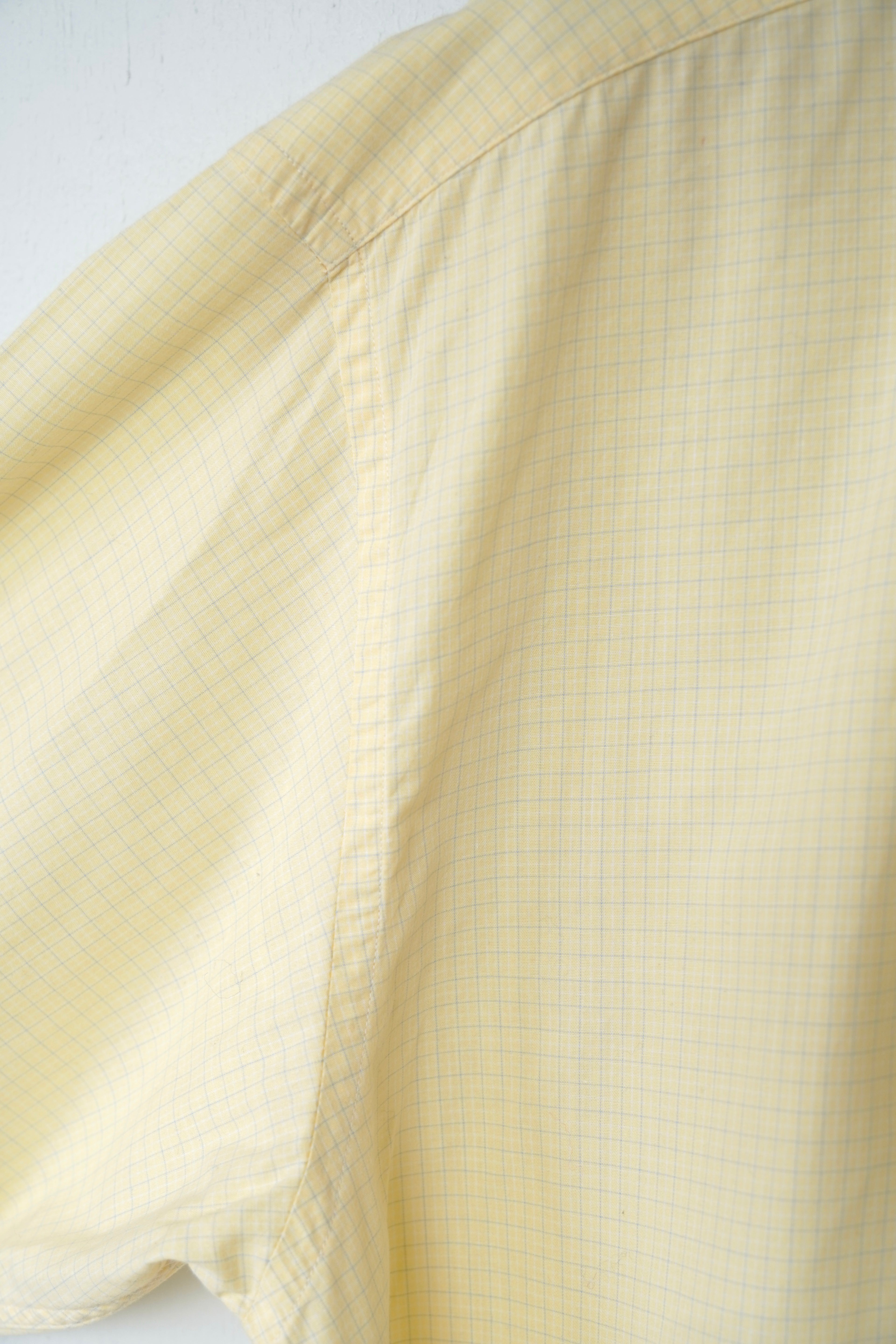 “GIVENCHY MONSIEUR” check pattern shirts