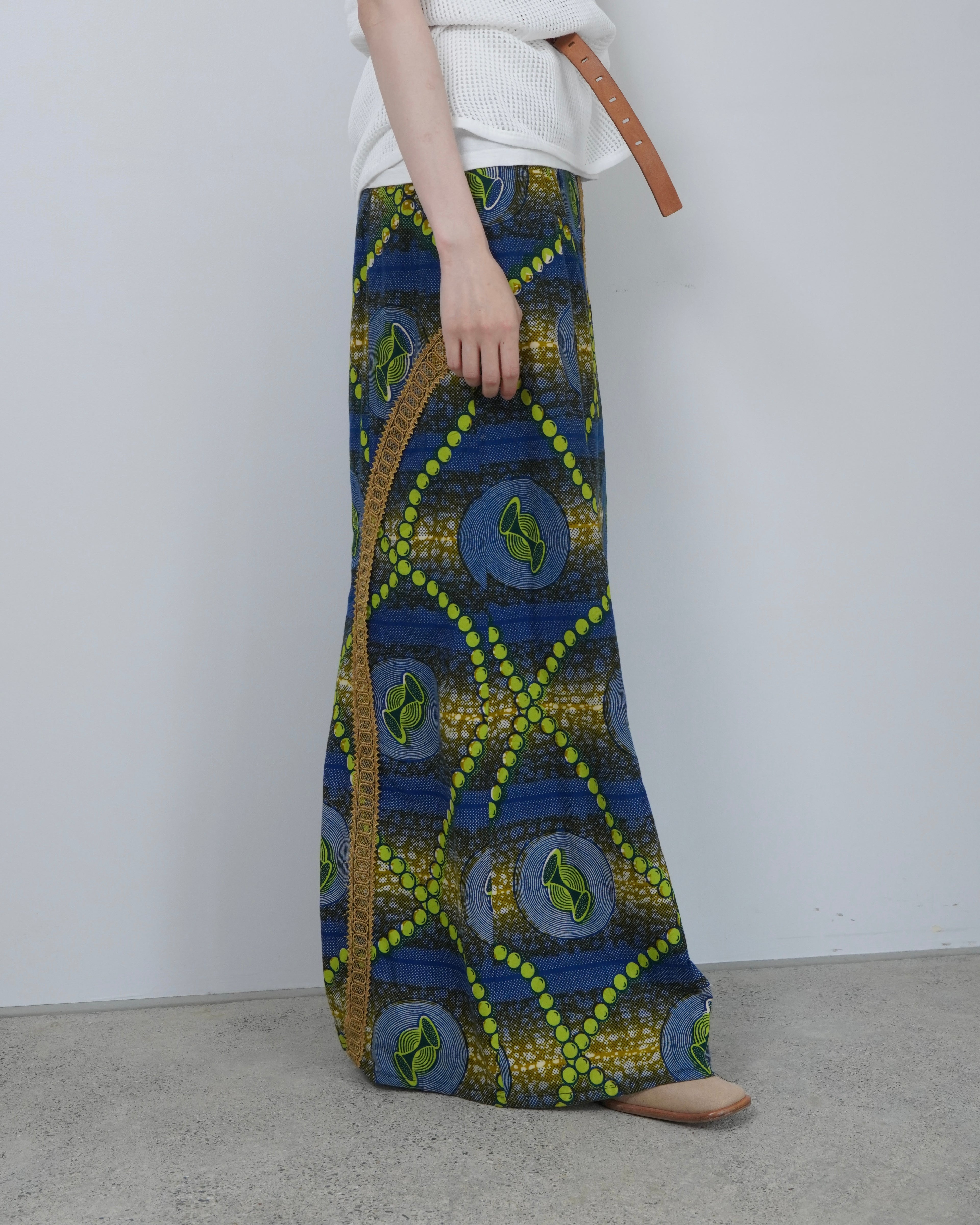 lace stitch batik skirt