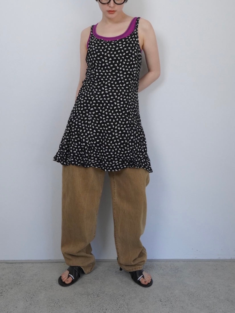 flower midi cami onepiece