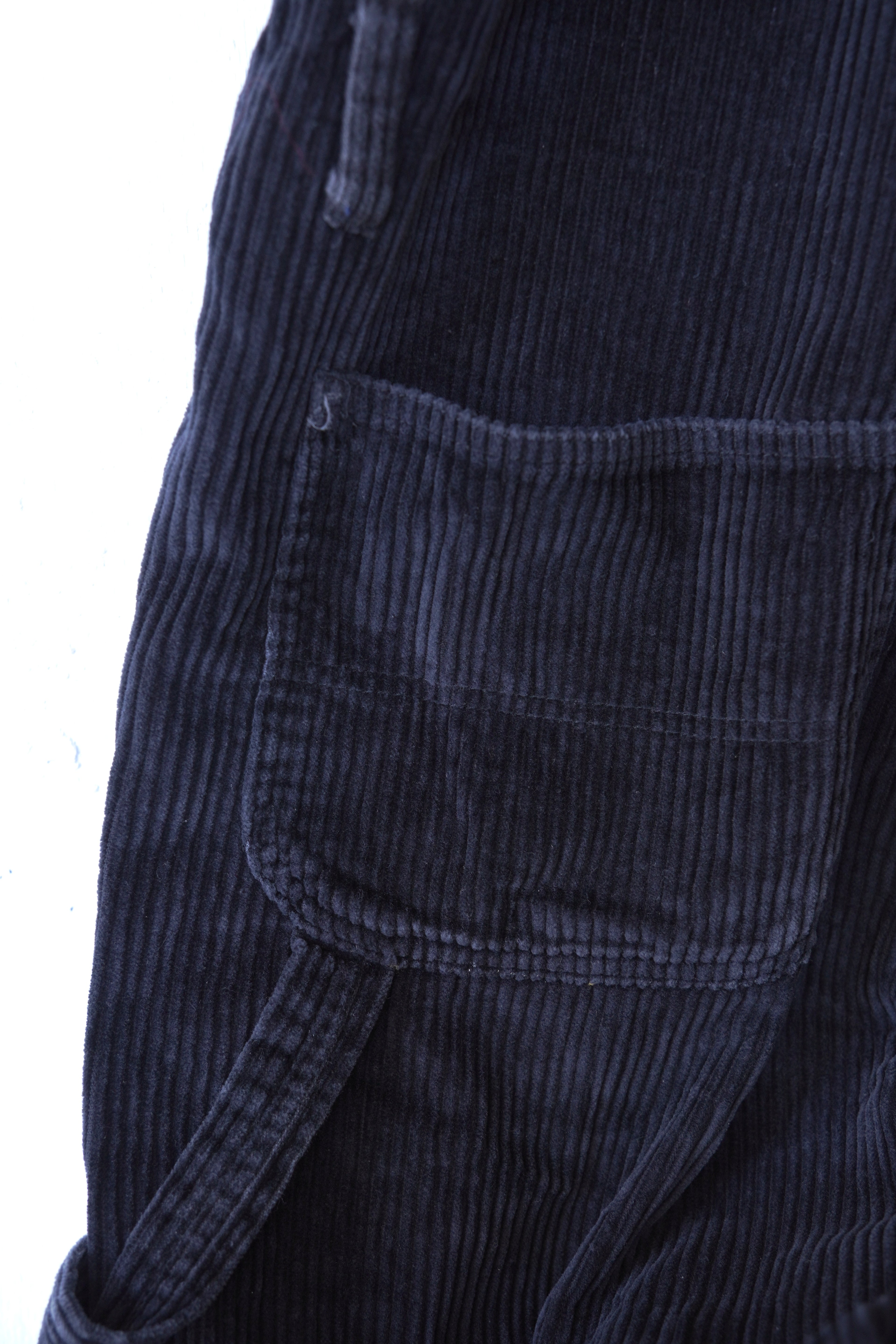 corduroy black overalls