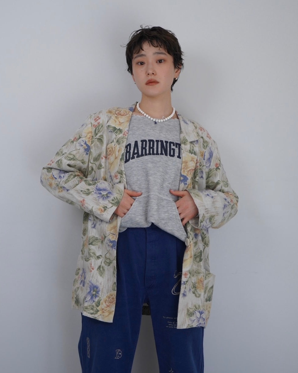 flower pattern jacket