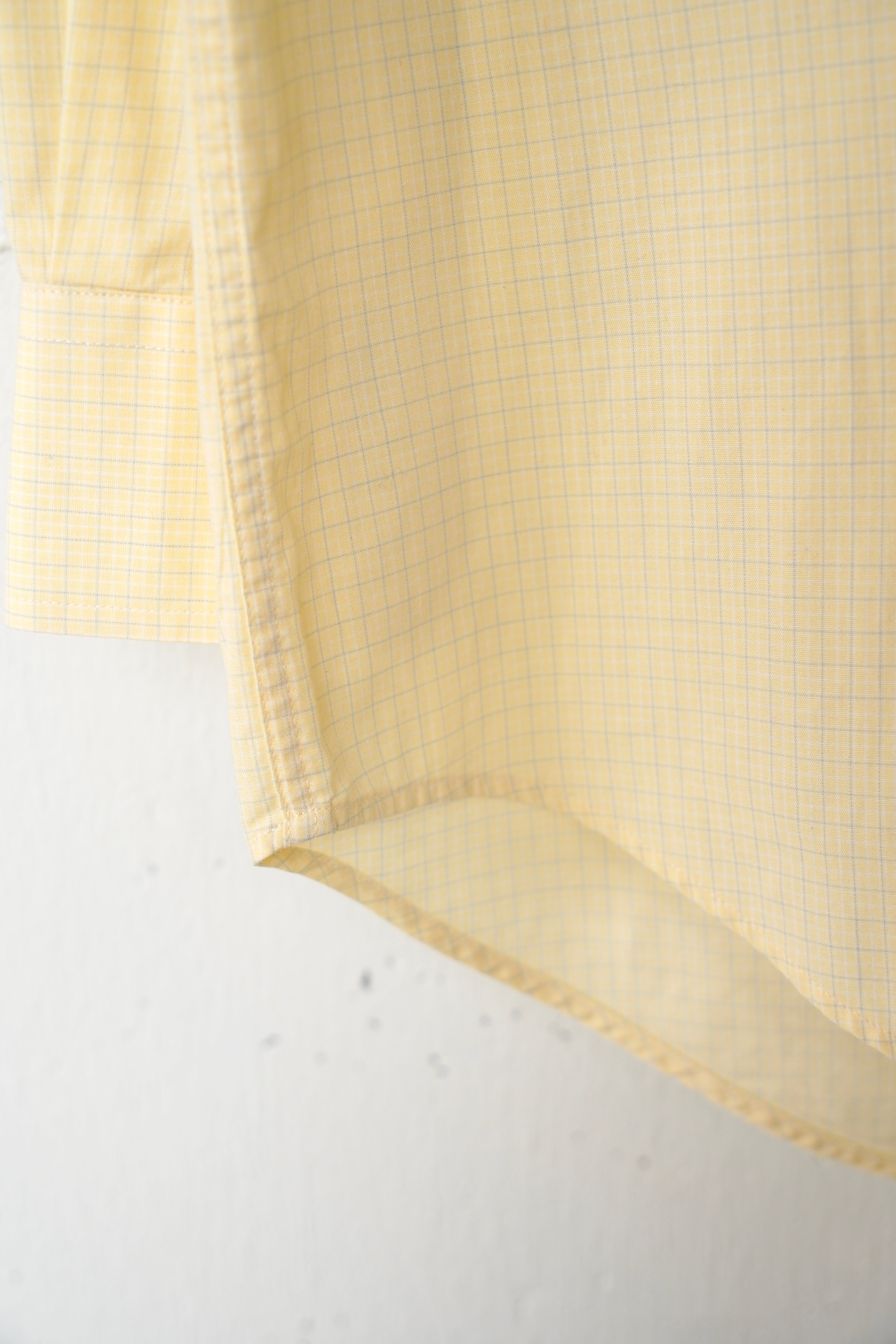 “GIVENCHY MONSIEUR” check pattern shirts