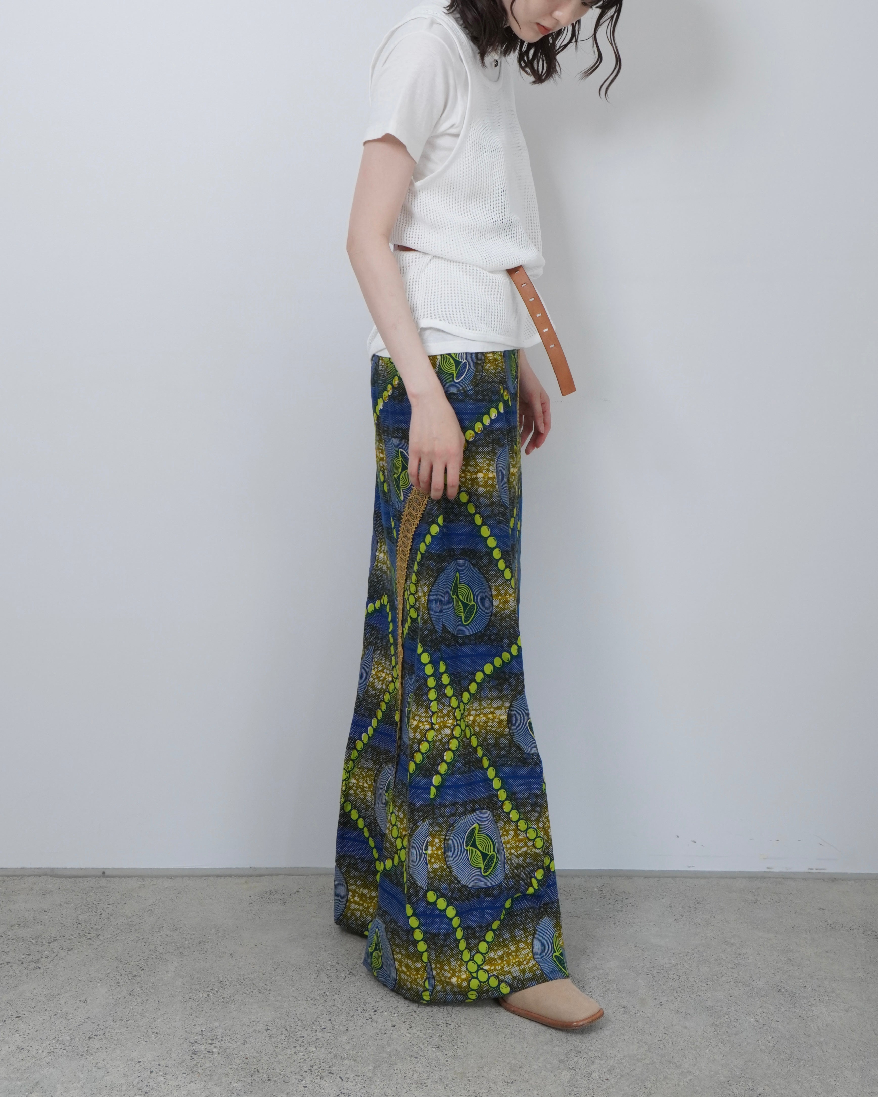 lace stitch batik skirt