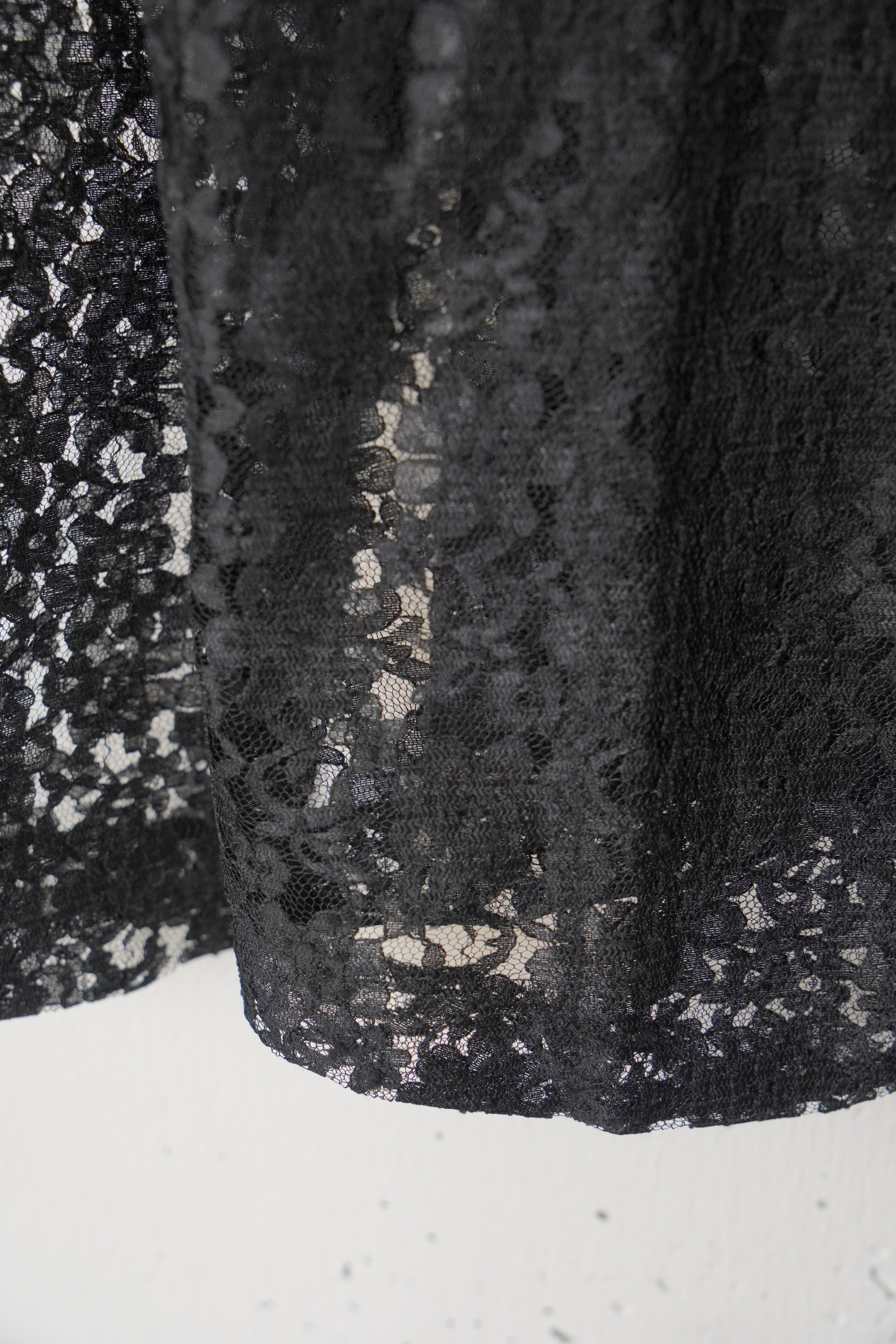 black lace single jacket