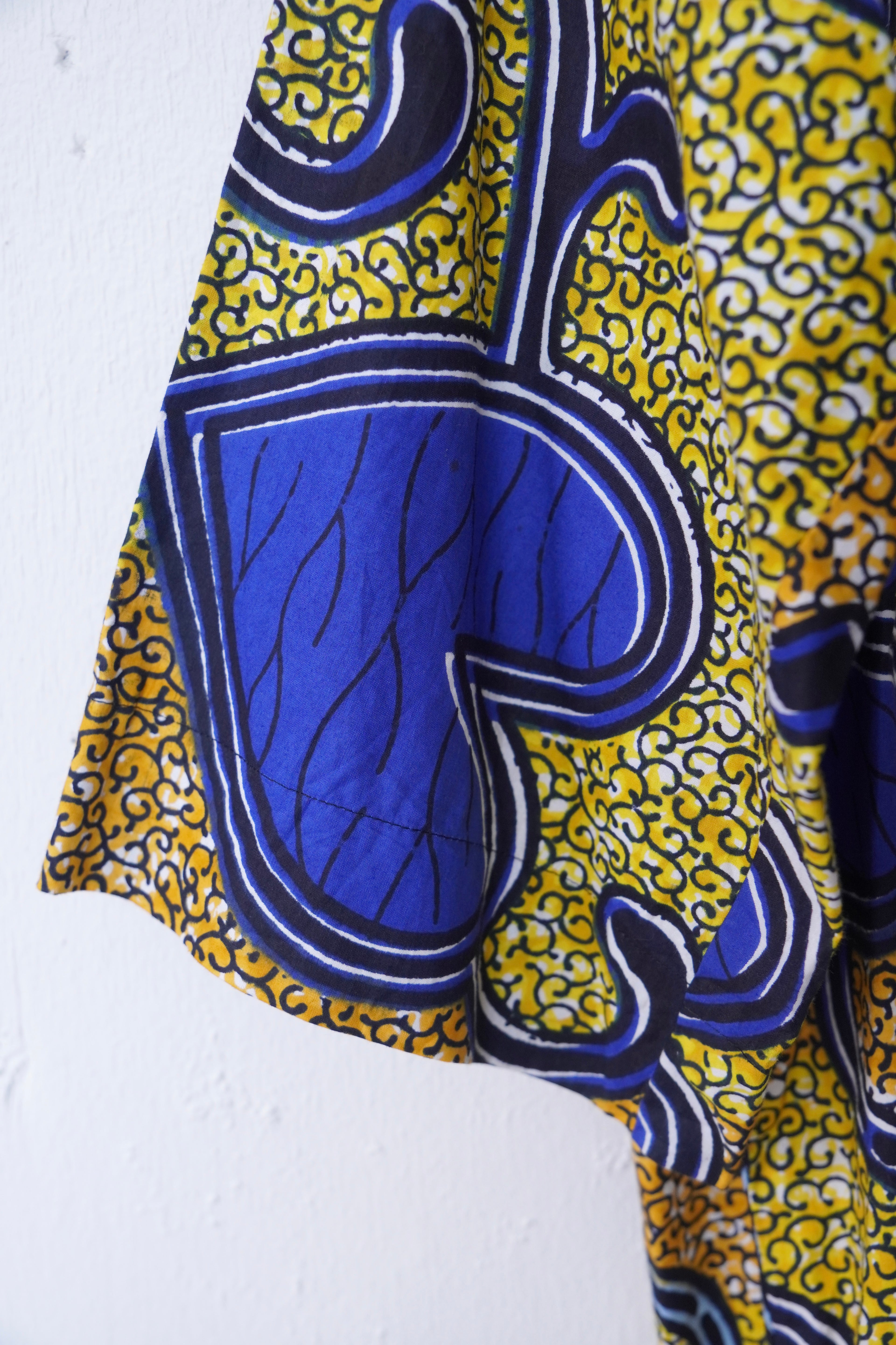 batik kaftan one piece