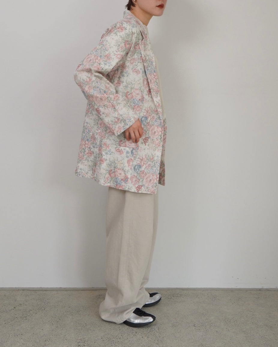 flower over jacket