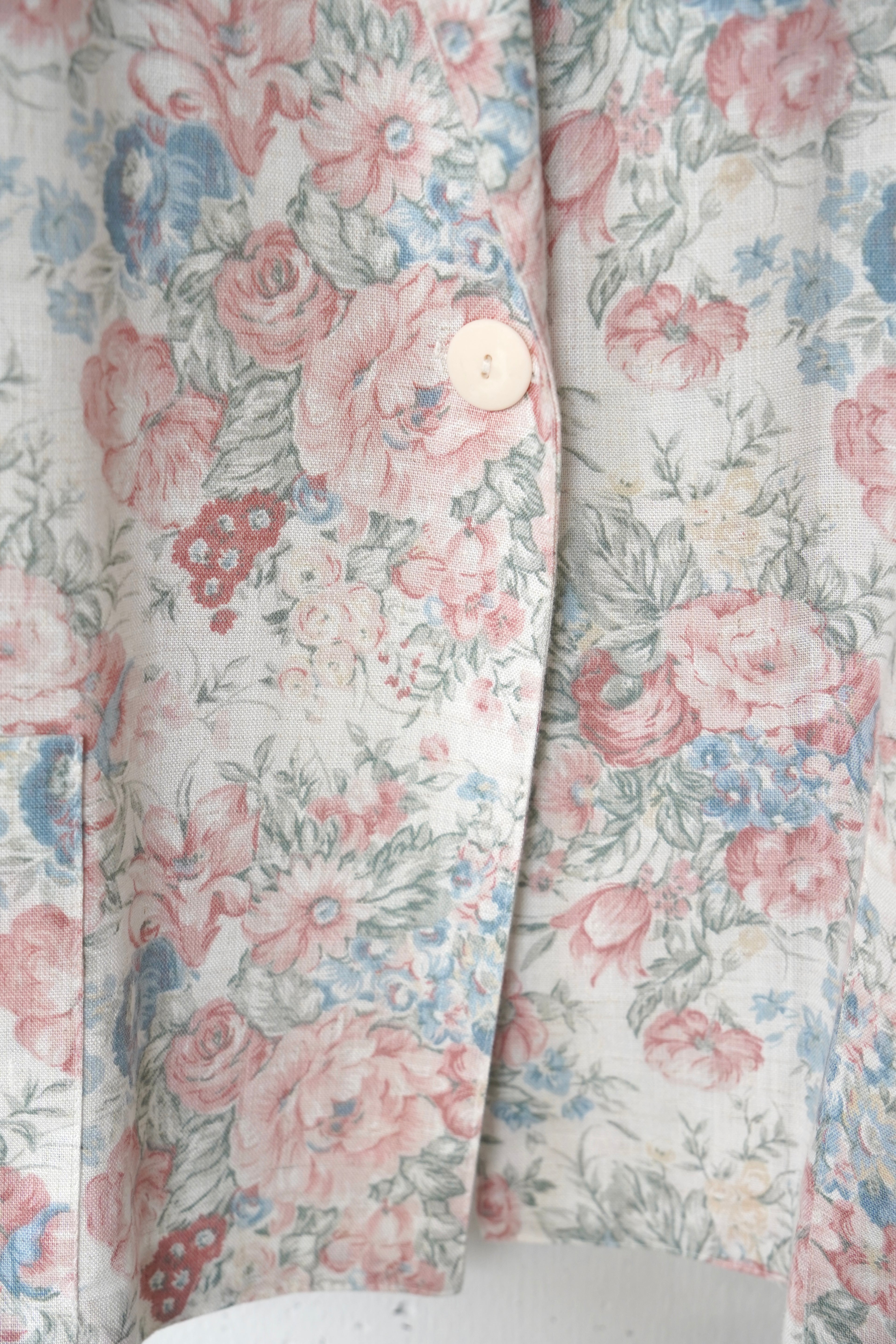 flower over jacket
