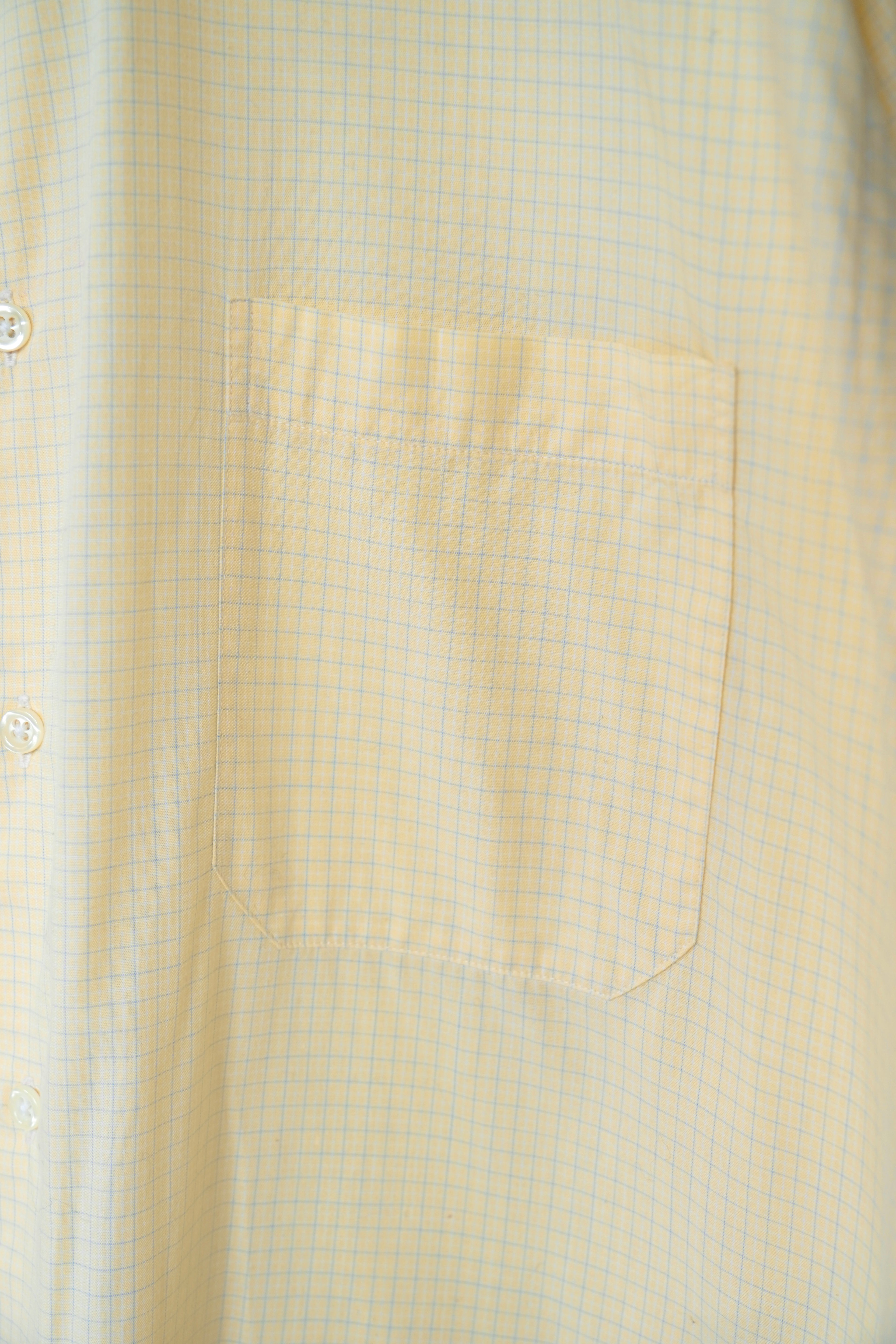 “GIVENCHY MONSIEUR” check pattern shirts
