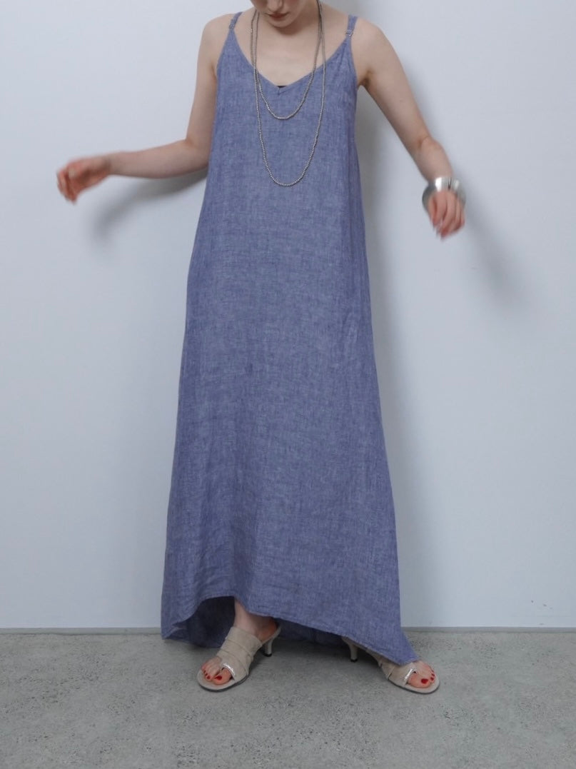 linen cami long one piece