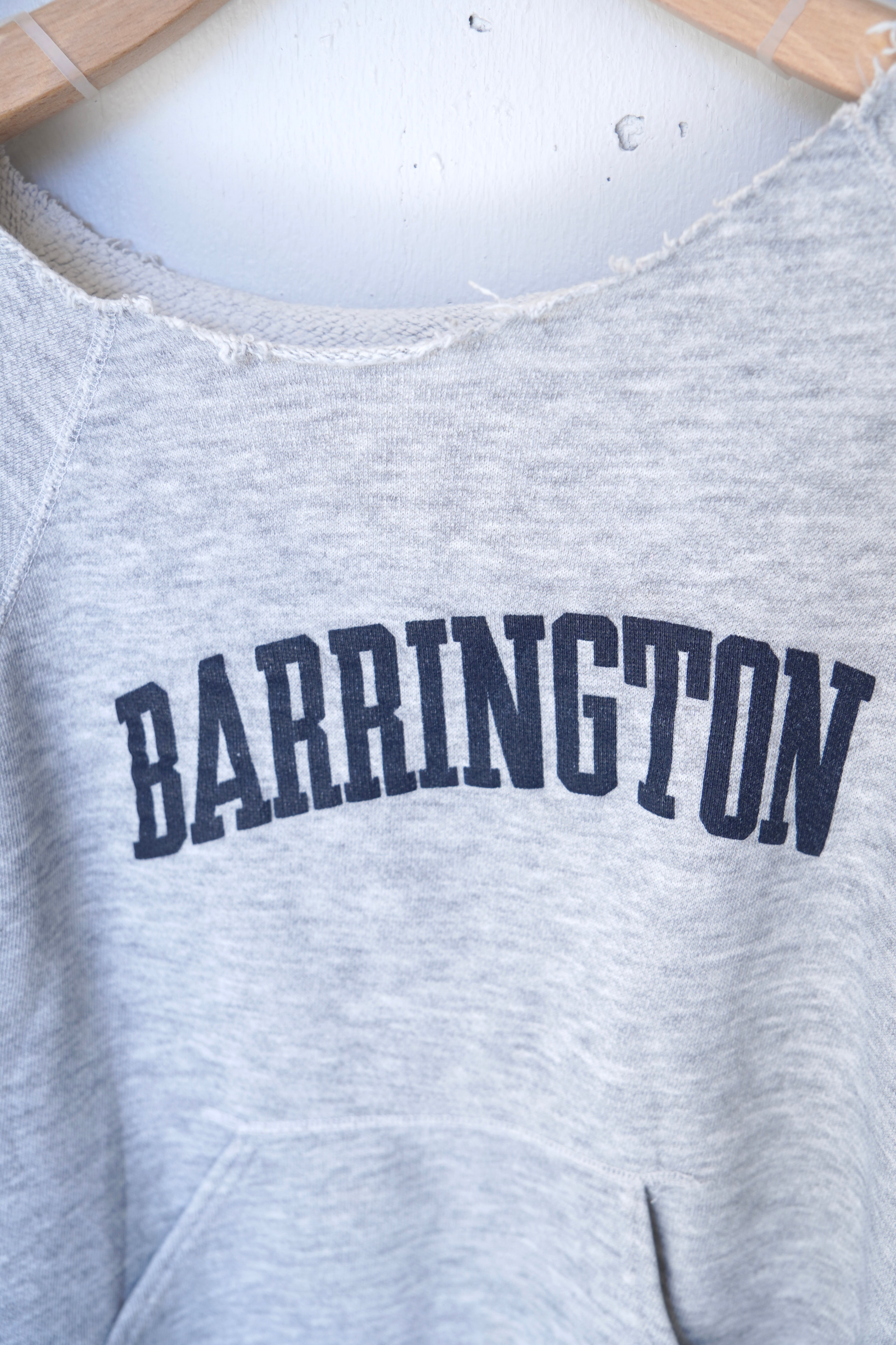 cut off design sweatshirt