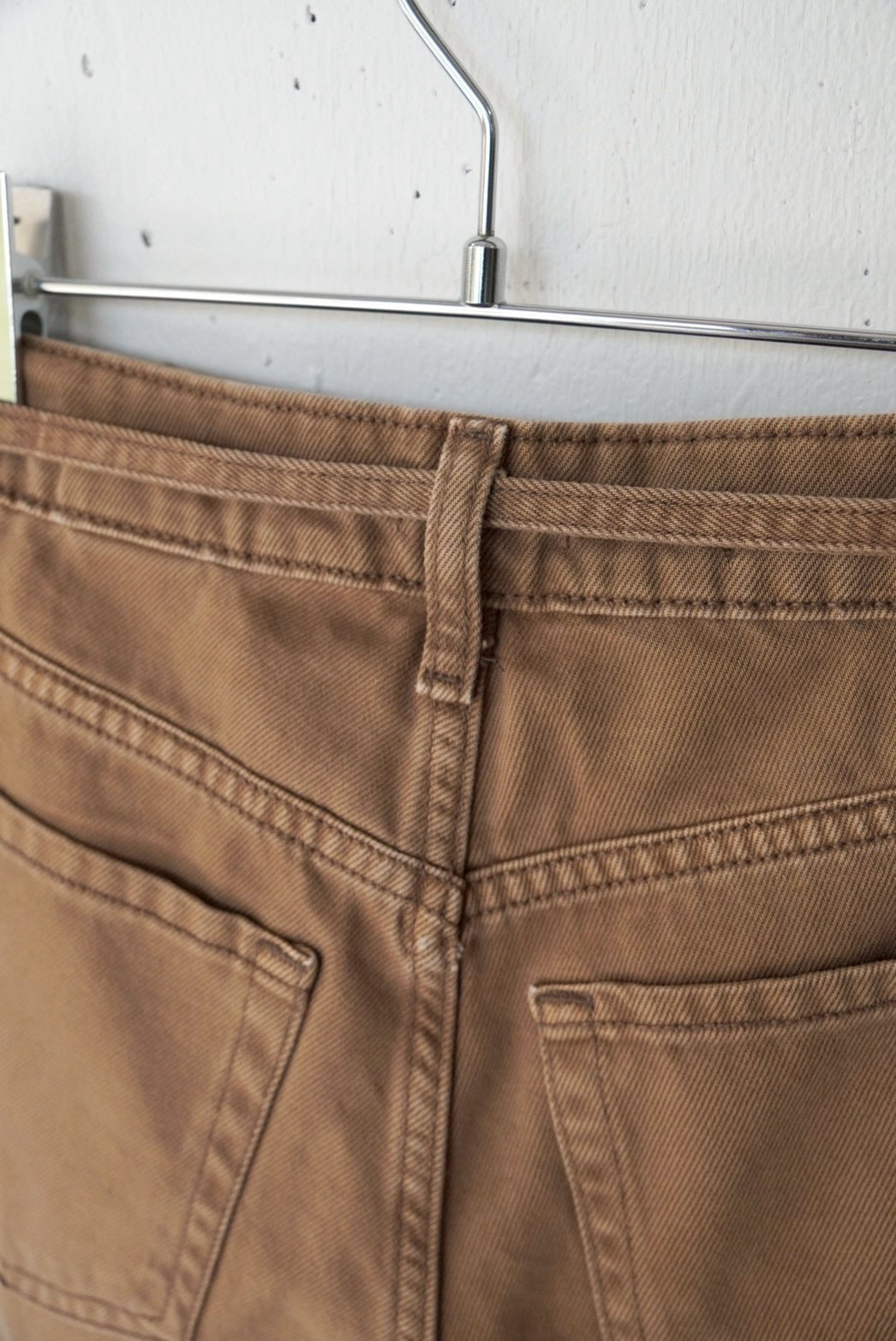 low rise denim pants