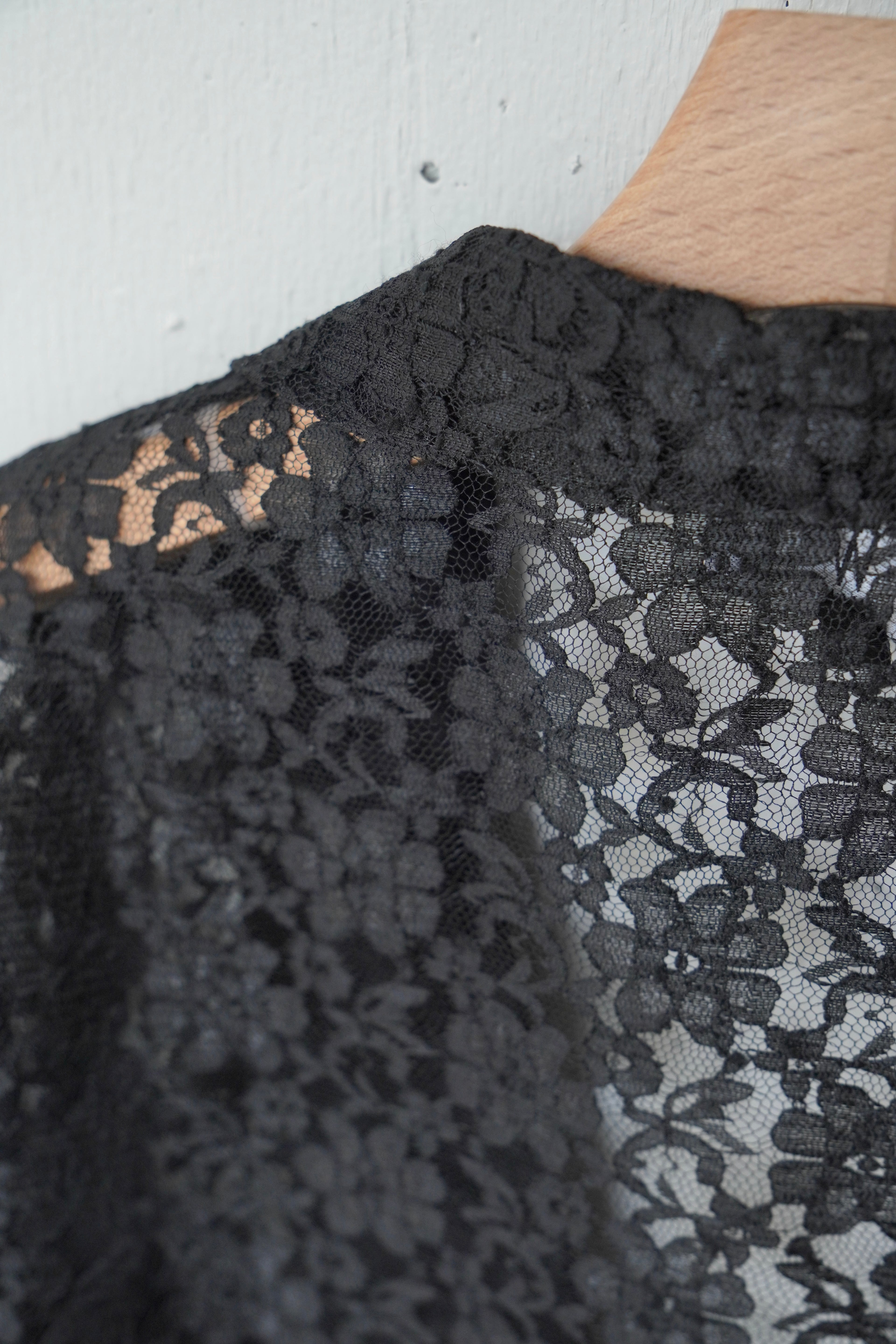 black lace single jacket