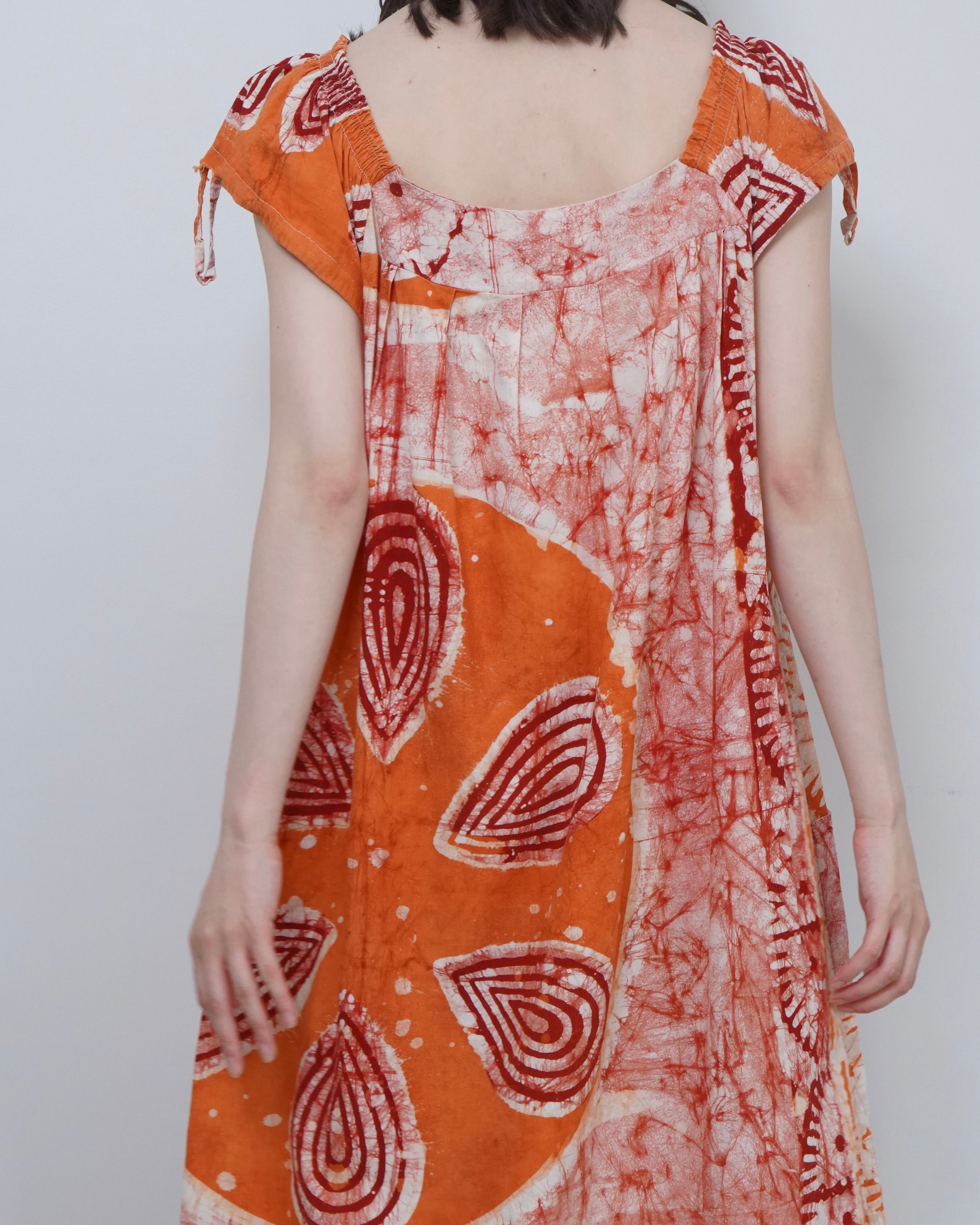 relaxed batik one piece